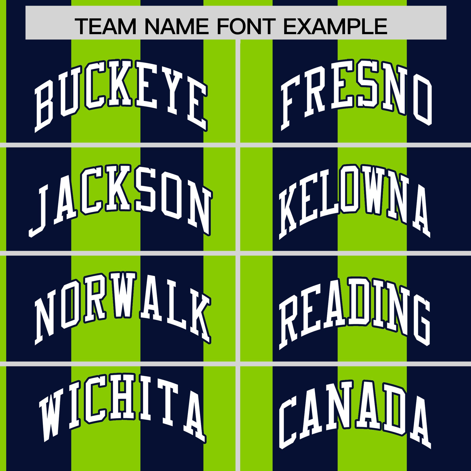Custom Navy Neon Green Stripe Fashion Authentic Two-Button Baseball Jersey| KXKSHOP