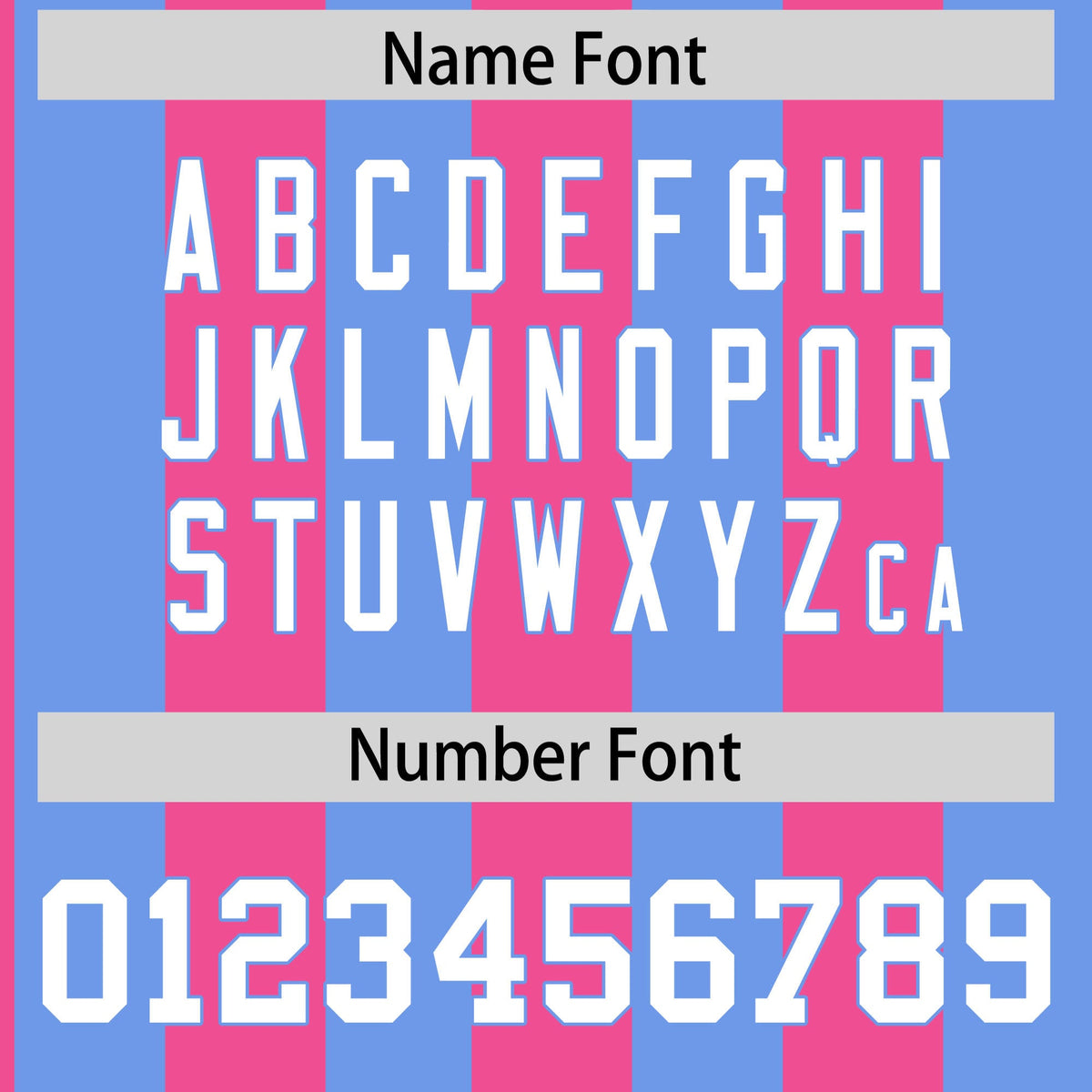 Custom Light Blue Pink Stripe Fashion Authentic Two-Button Softball Jersey