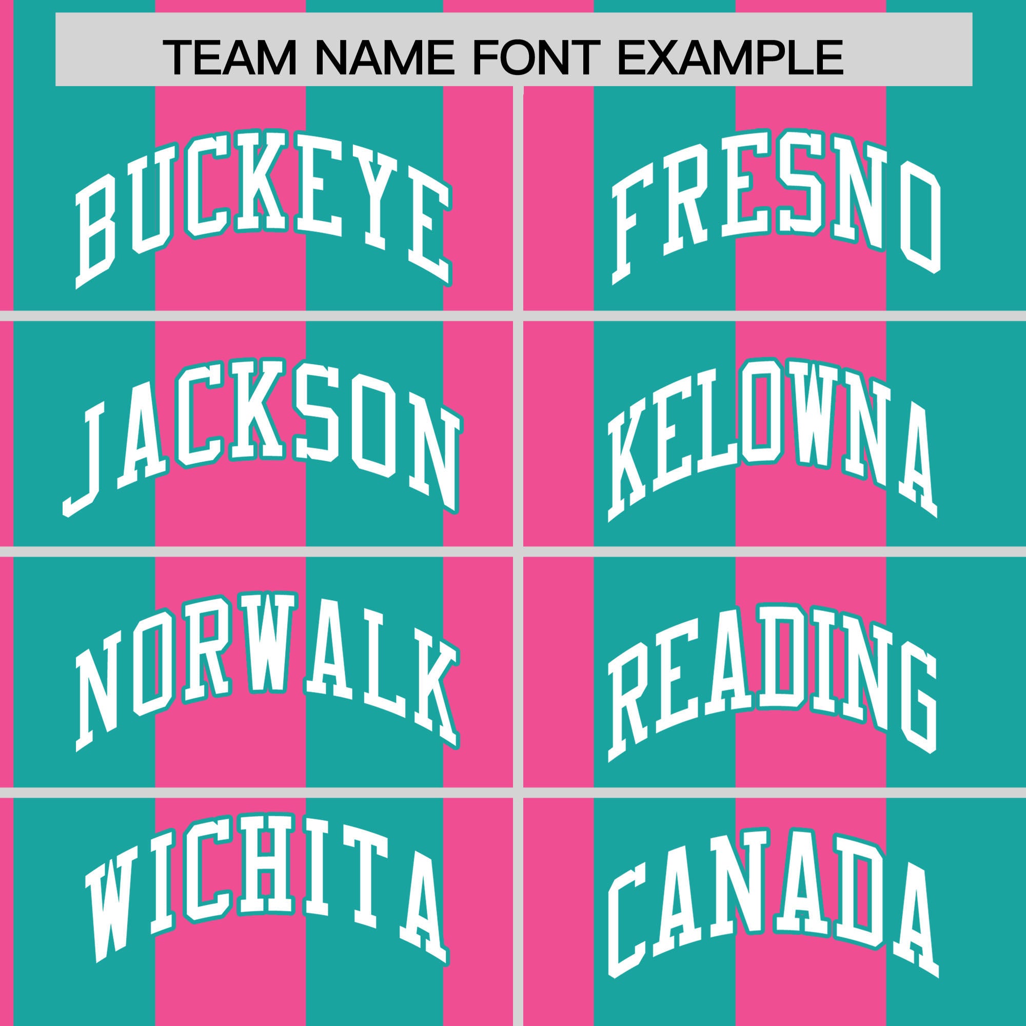 Custom Aqua Pink Stripe Fashion Authentic Two-Button Softball Jersey