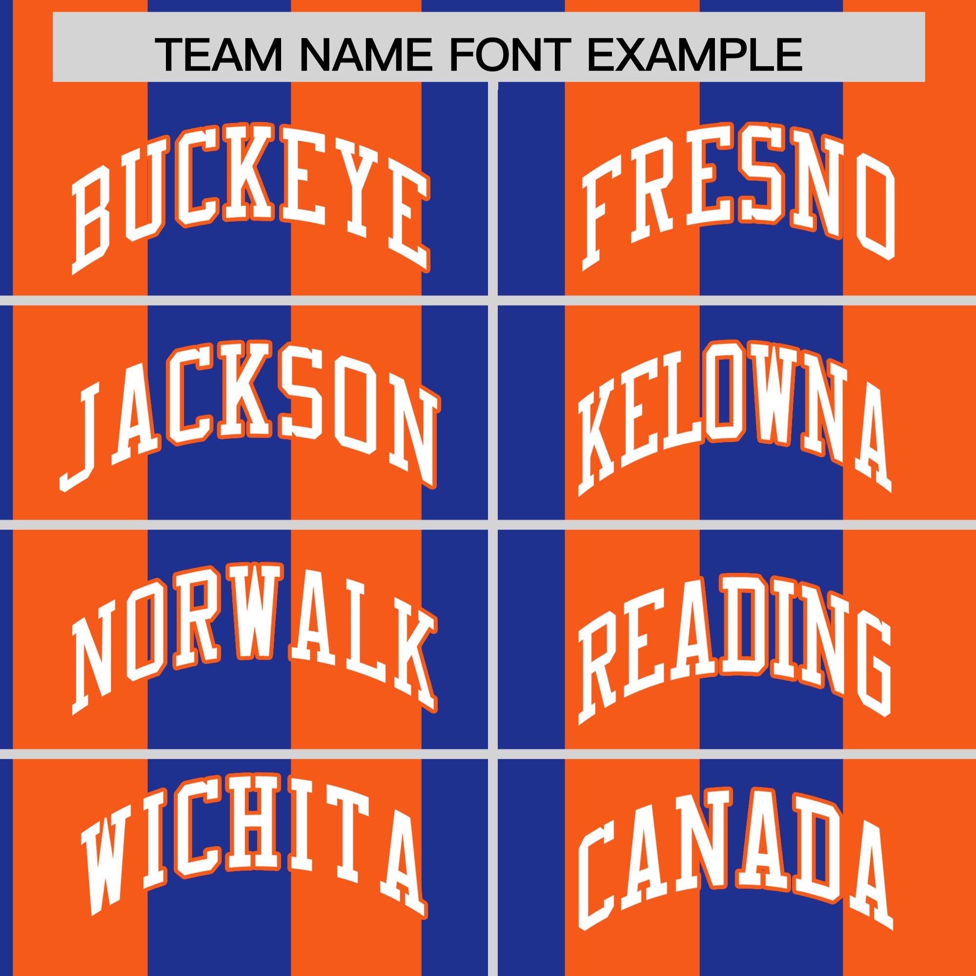 Custom Orange Royal Stripe Fashion Authentic Two-Button Softball Jersey