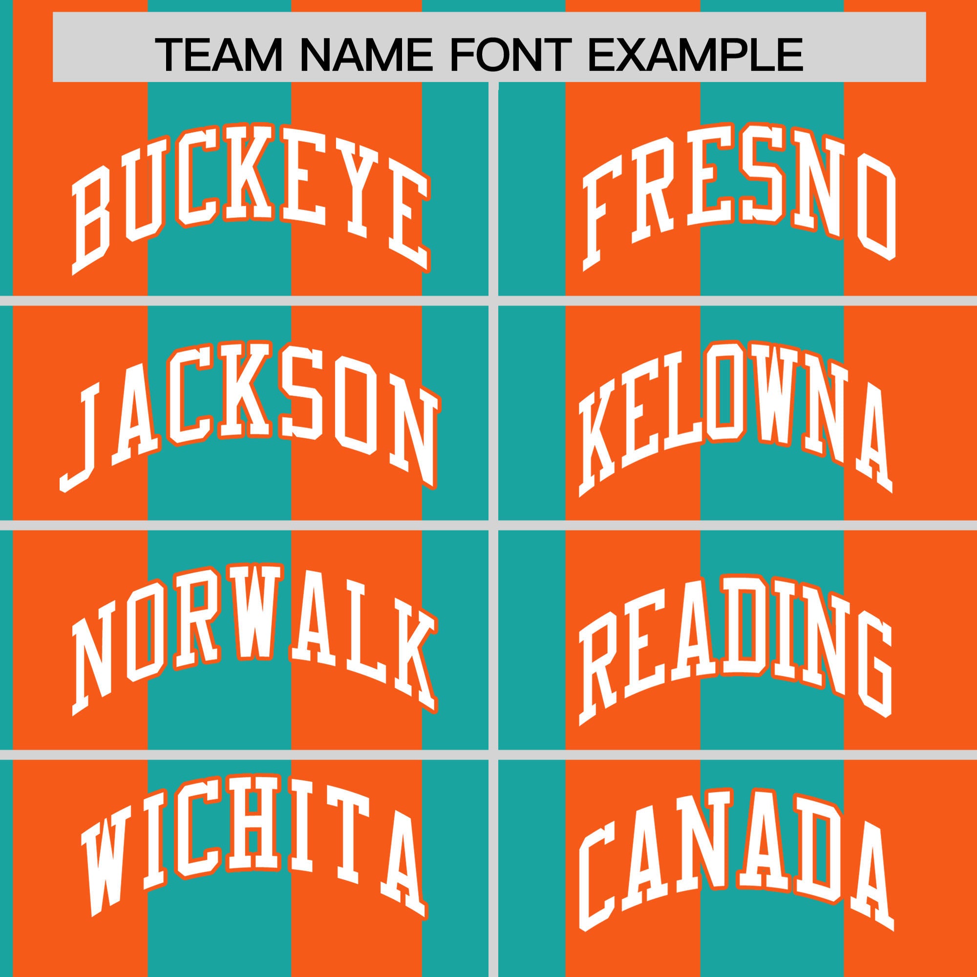 Custom Orange Aqua Stripe Fashion Authentic Two-Button Softball Jersey