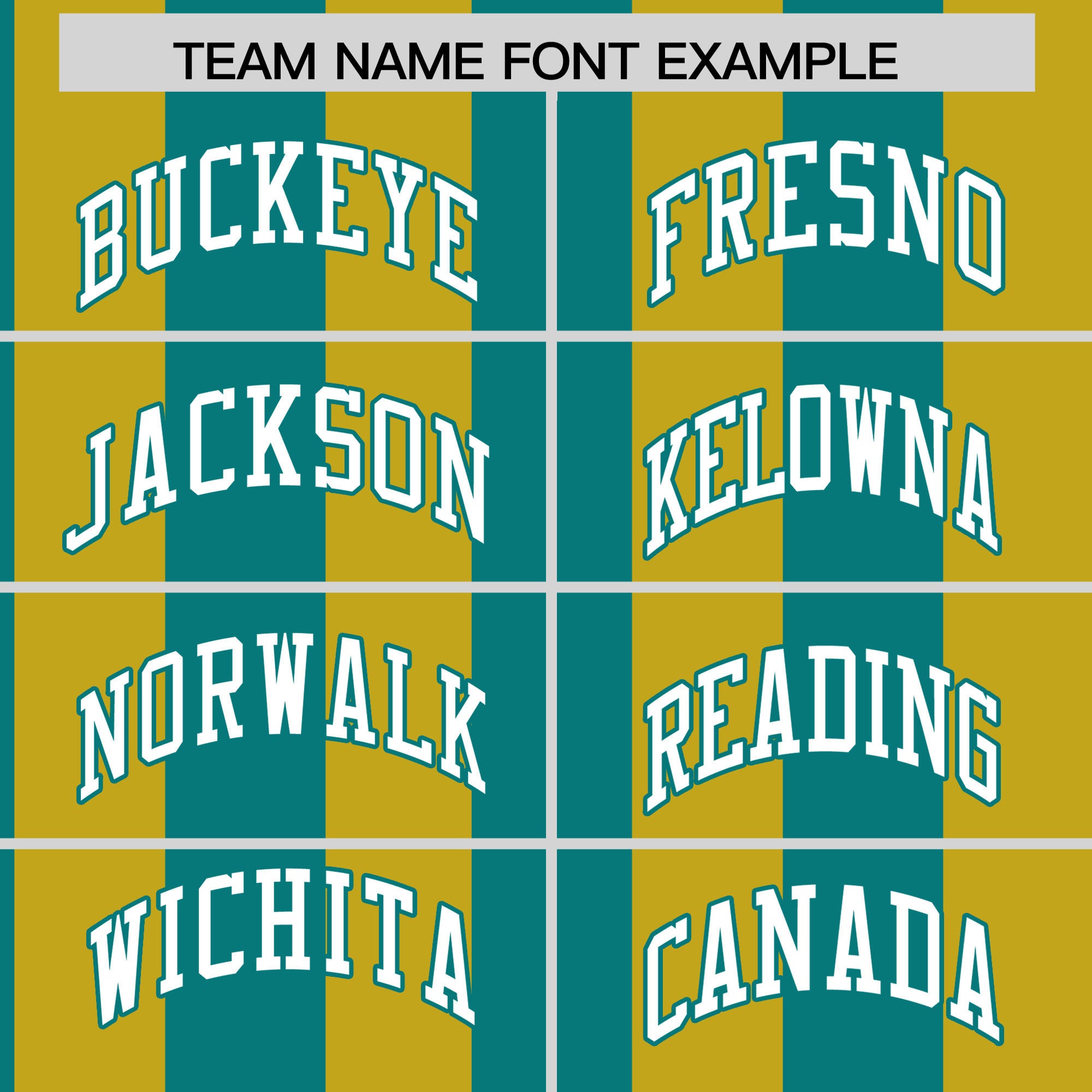 Custom Old Gold Aqua Stripe Fashion Authentic Two-Button Softball Jersey