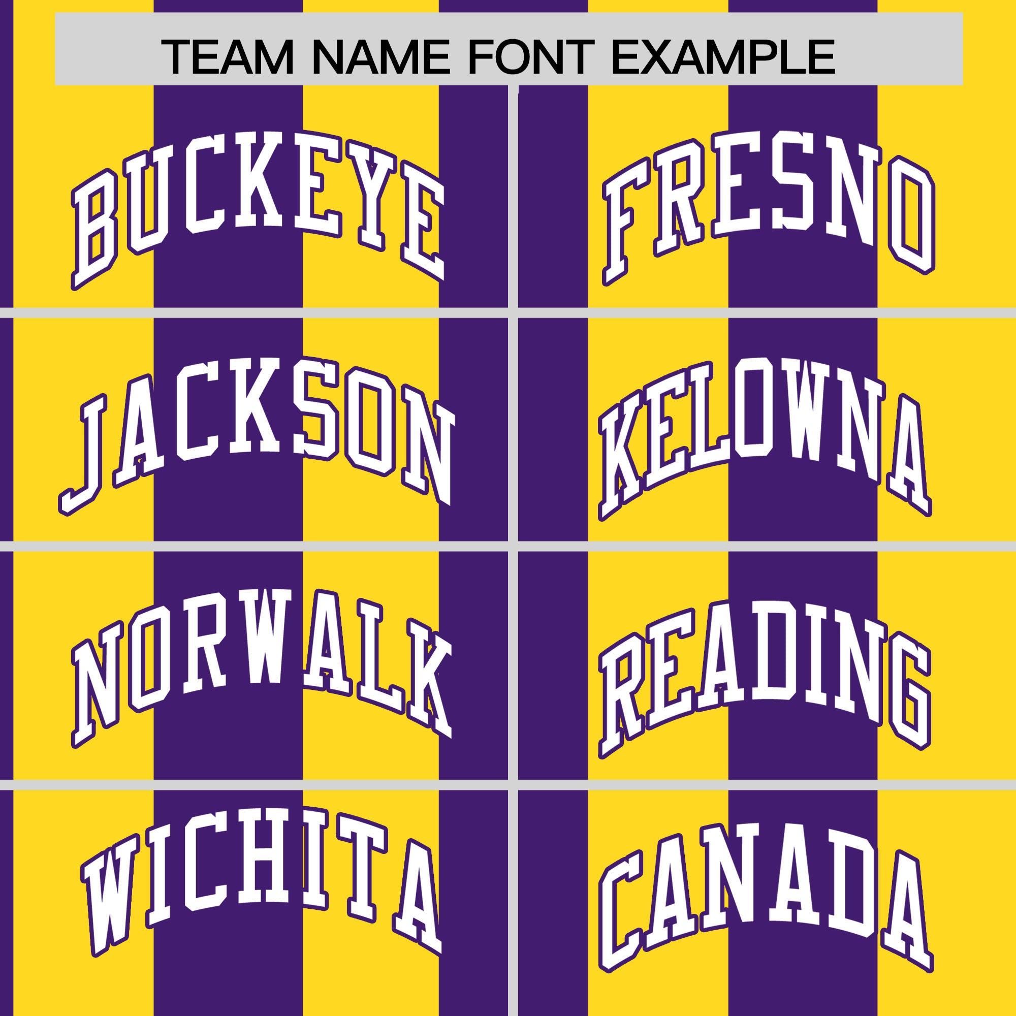 Custom Gold Purple Stripe Fashion Authentic Two-Button Softball Jersey