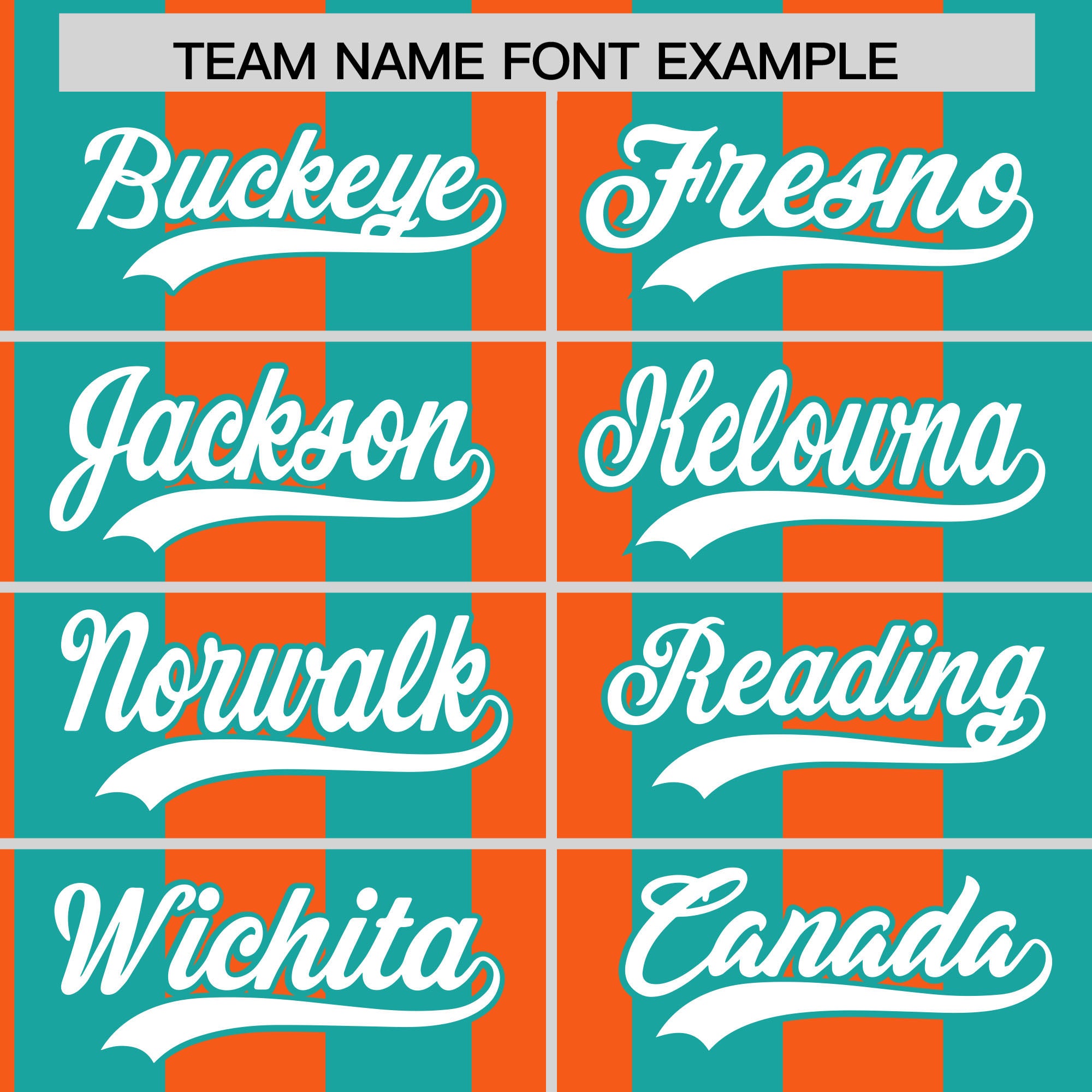 Custom Aqua Orange Stripe Fashion Authentic Two-Button Baseball Jersey| KXKSHOP