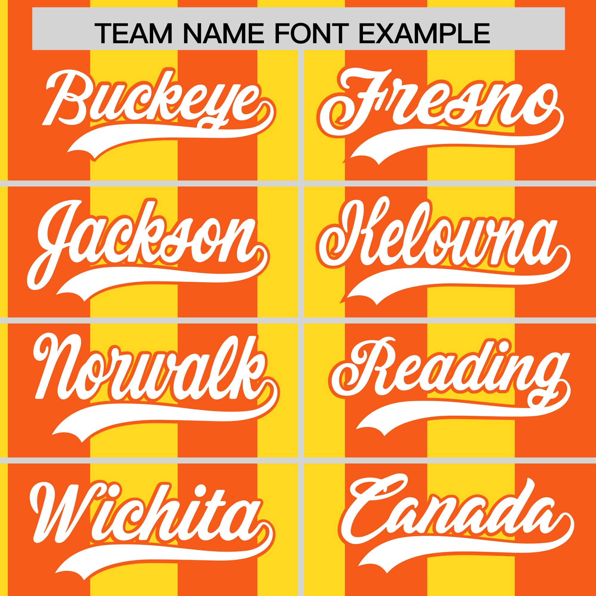 Custom Orange Gold Stripe Fashion Authentic Two-Button Softball Jersey