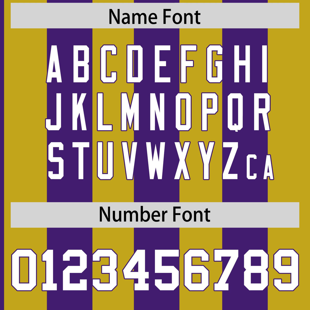 Custom Old Gold Purple Stripe Fashion Authentic Two-Button Softball Jersey