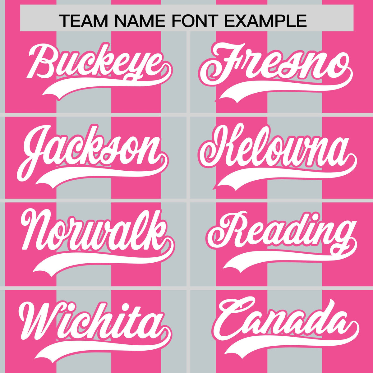 Custom Silver Pink Stripe Fashion Authentic Two-Button Softball Jersey