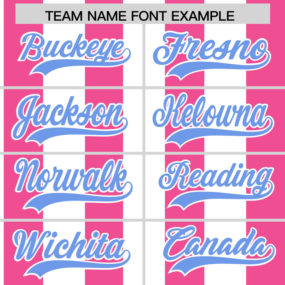 Custom Pink White Stripe Fashion Authentic Two-Button Softball Jersey