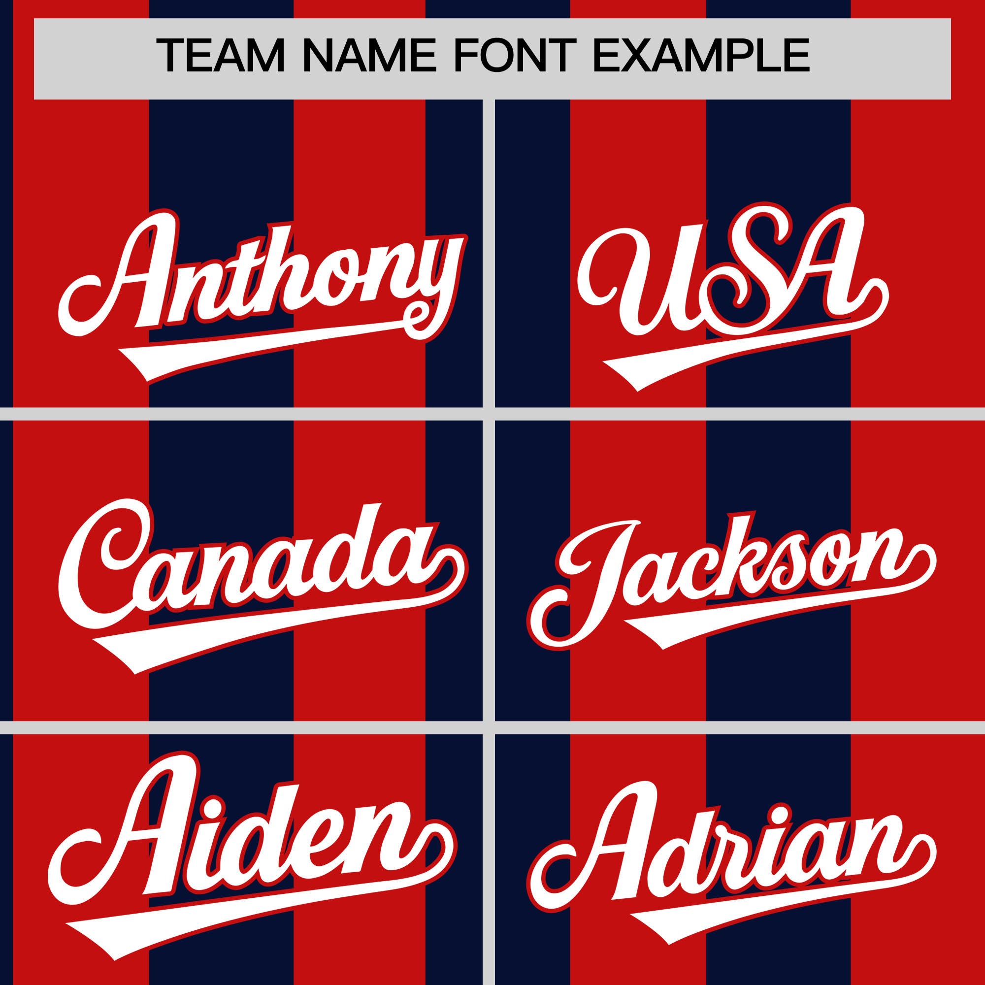 Custom Red Navy Stripe Fashion Authentic Two-Button Baseball Jersey| KXKSHOP