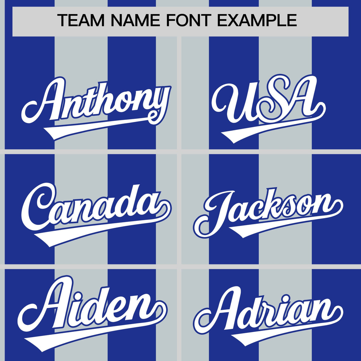 Custom Royal Silver Stripe Fashion Authentic Two-Button Softball Jersey