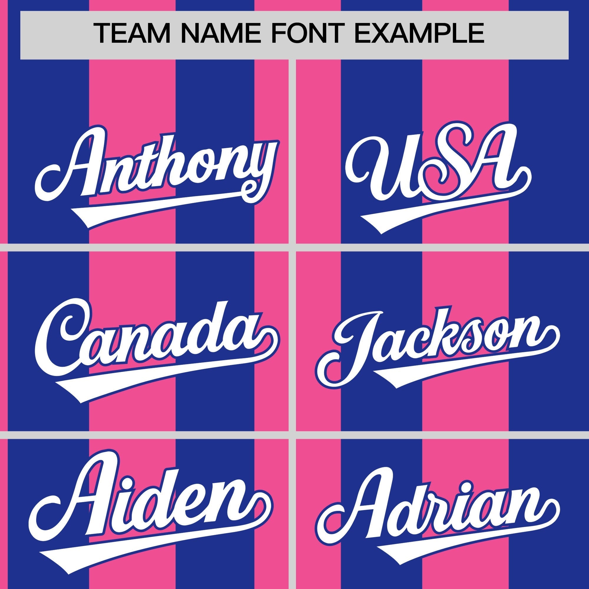 Custom Royal Pink Stripe Fashion Authentic Two-Button Softball Jersey