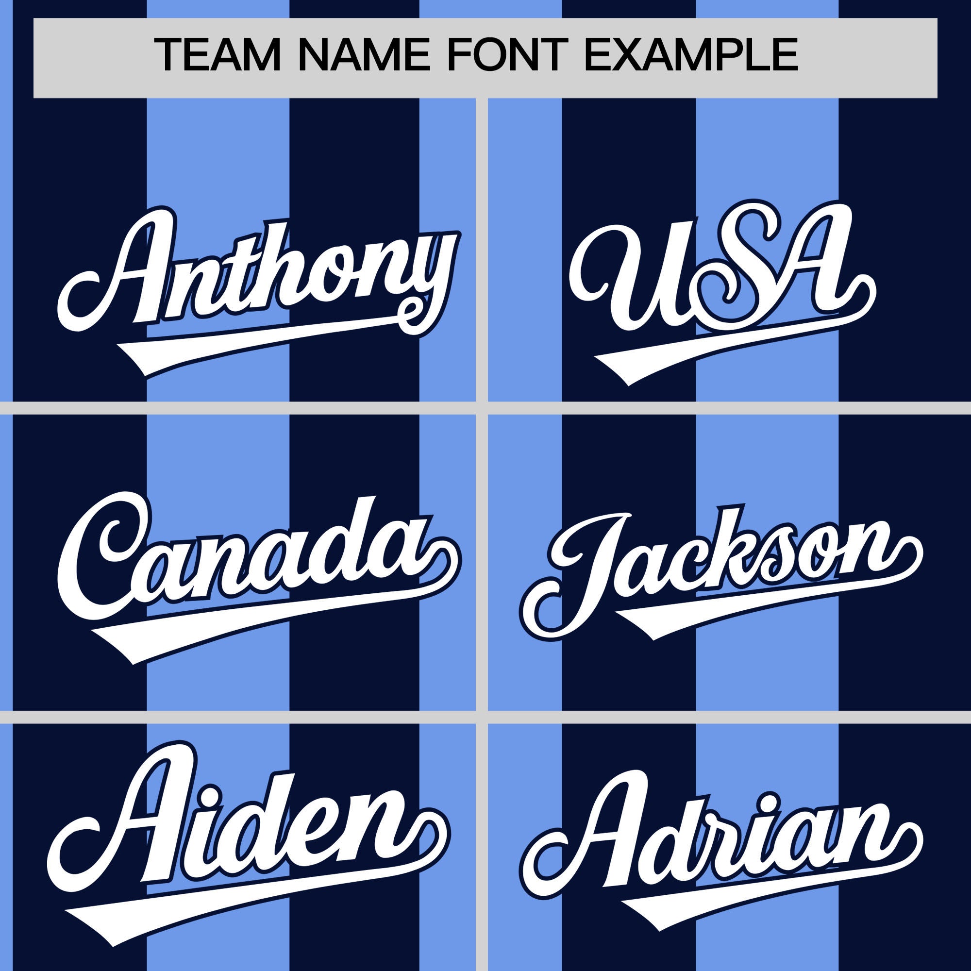 Custom Navy Light Blue Stripe Fashion Authentic Two-Button Baseball Jersey| KXKSHOP
