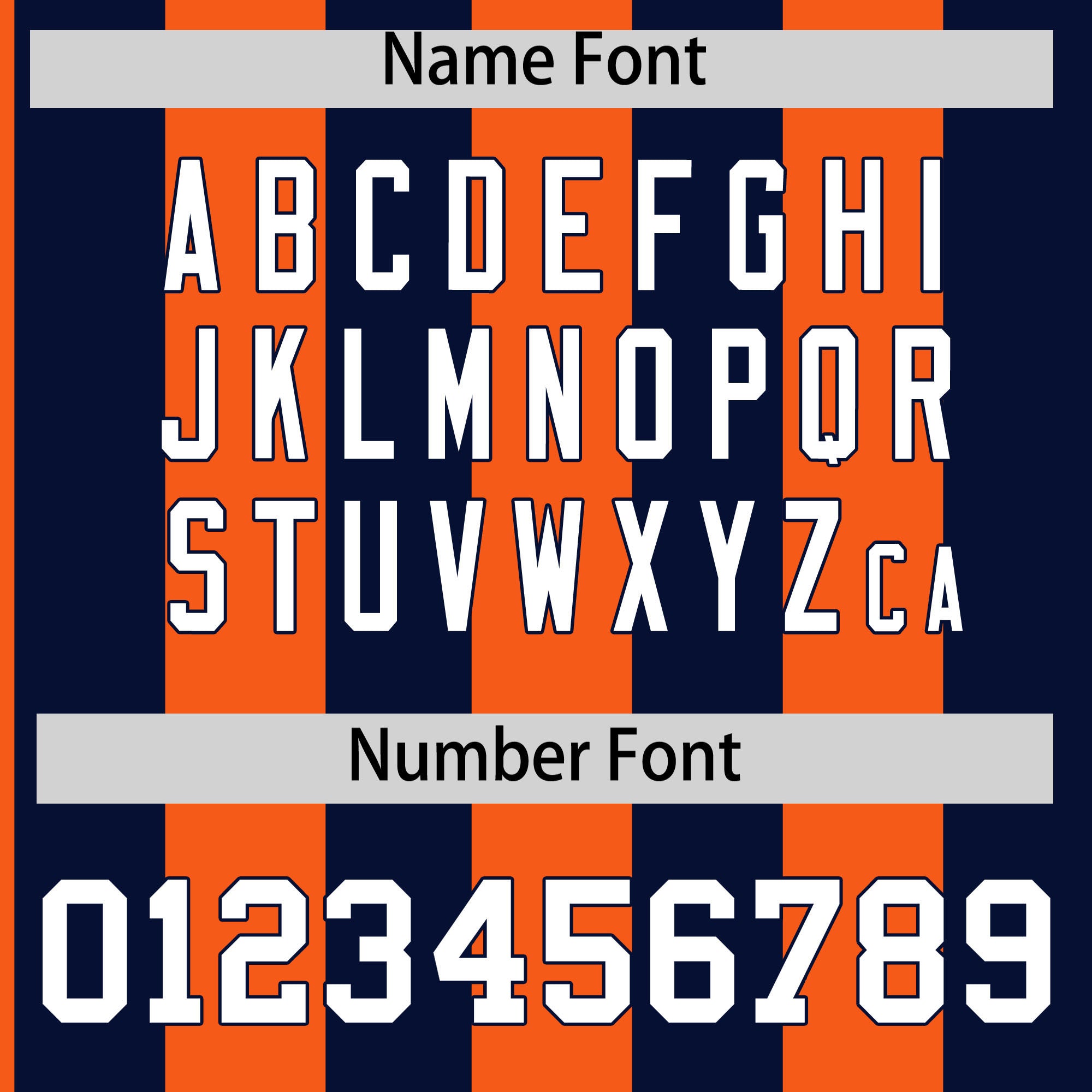 Custom Navy Orange Stripe Fashion Authentic Two-Button Baseball Jersey| KXKSHOP