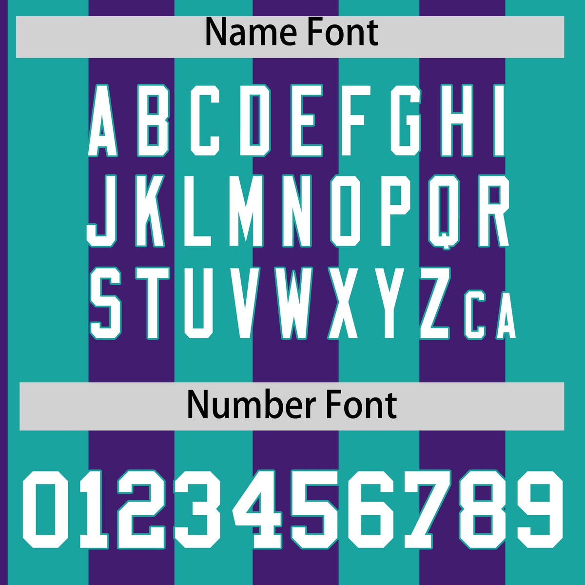 Custom Aqua Purple Stripe Fashion Authentic Two-Button Softball Jersey