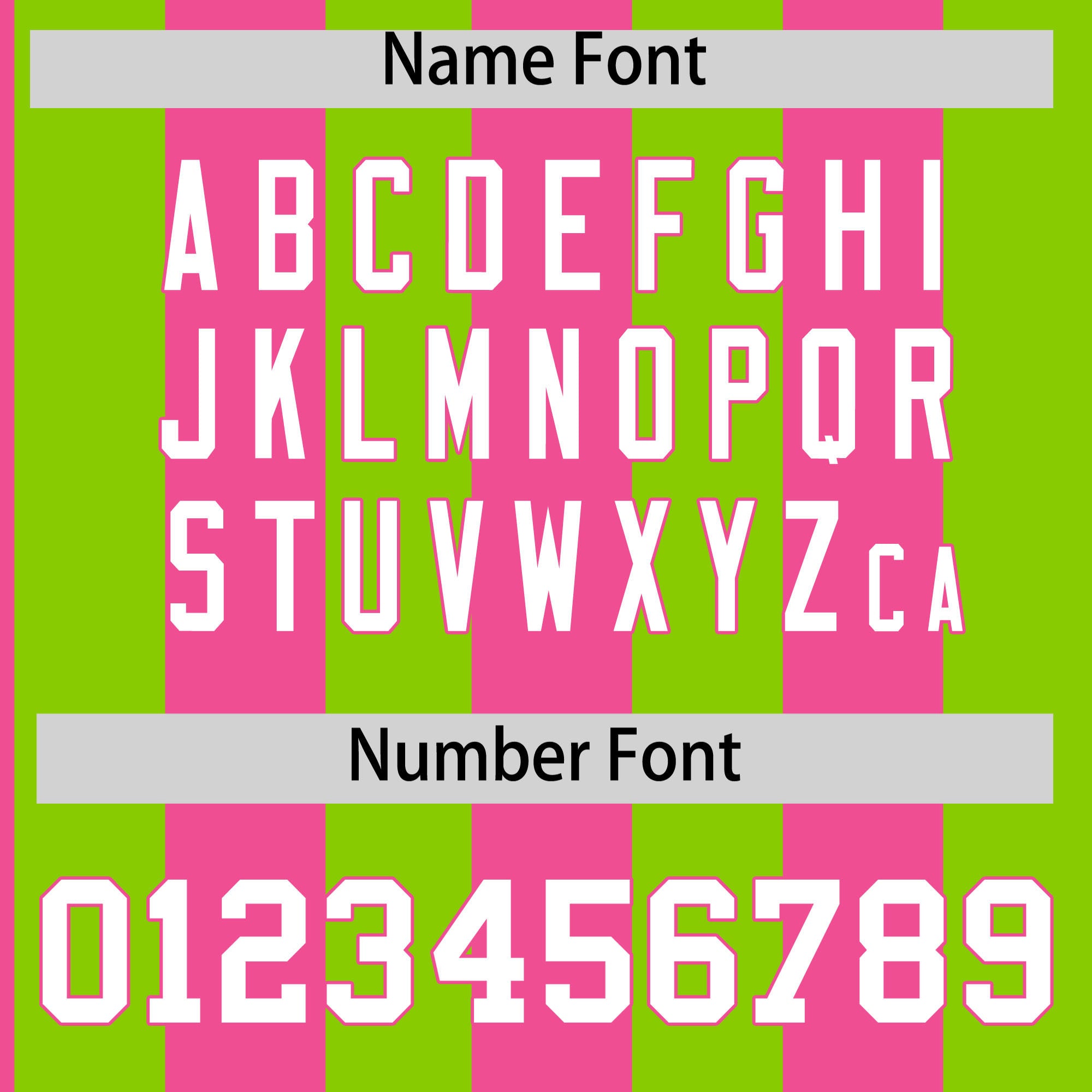 Custom Neon Green Pink Stripe Fashion Authentic Two-Button Softball Jersey