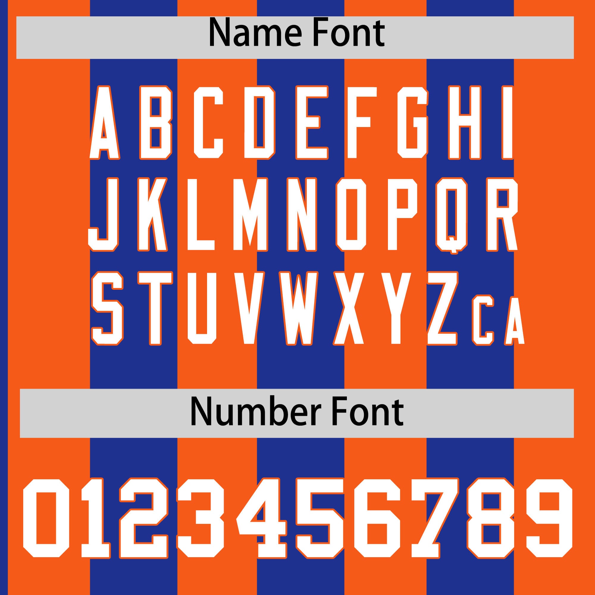Custom Orange Royal Stripe Fashion Authentic Two-Button Baseball Jersey| KXKSHOP