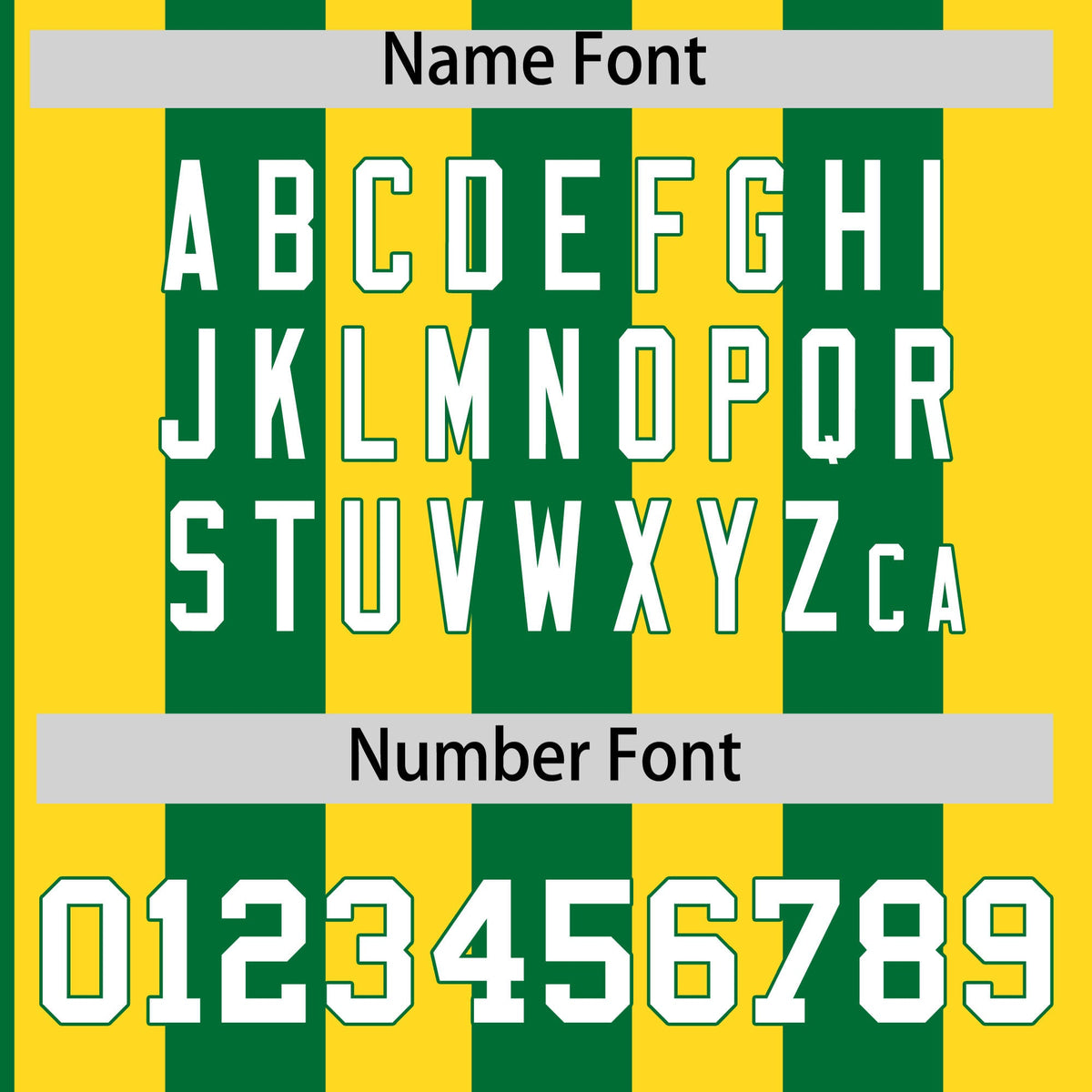 Custom Gold Kelly Green Stripe Fashion Authentic Two-Button Softball Jersey