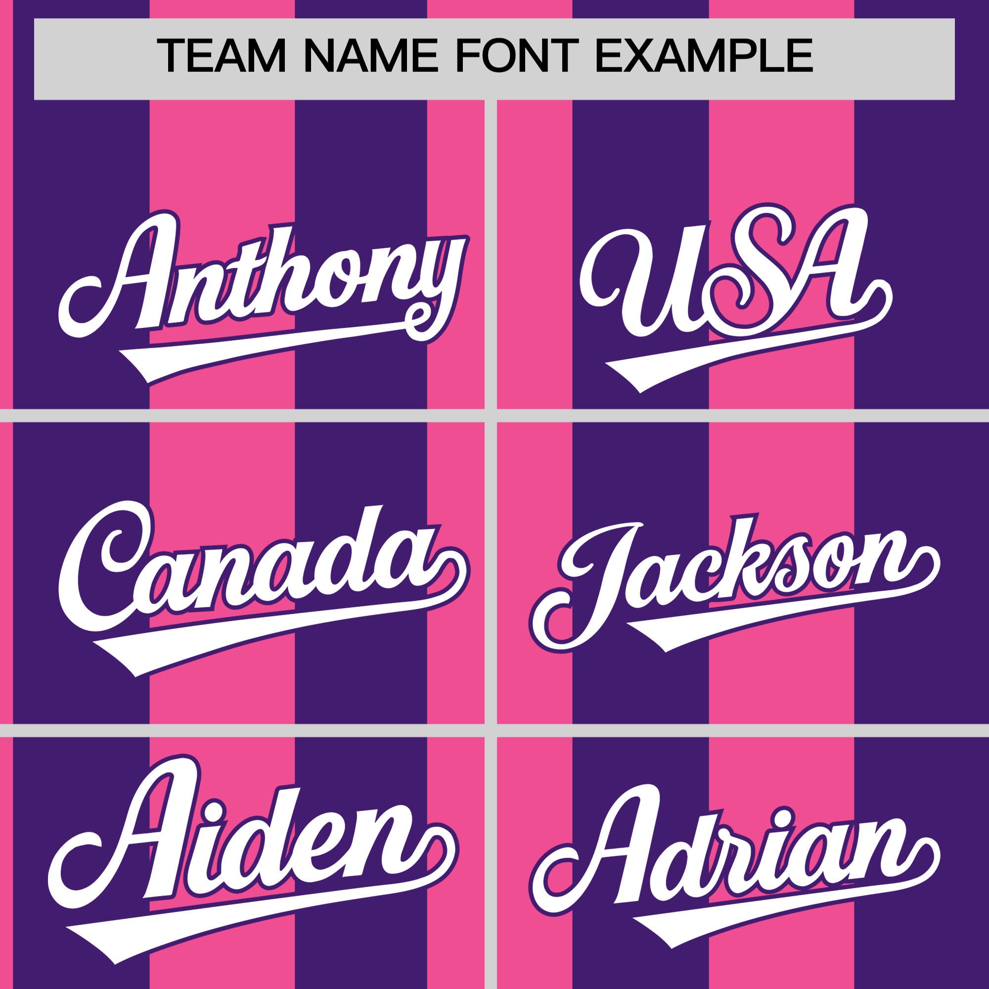 Custom Purple Pink Stripe Fashion Authentic Two-Button Softball Jersey