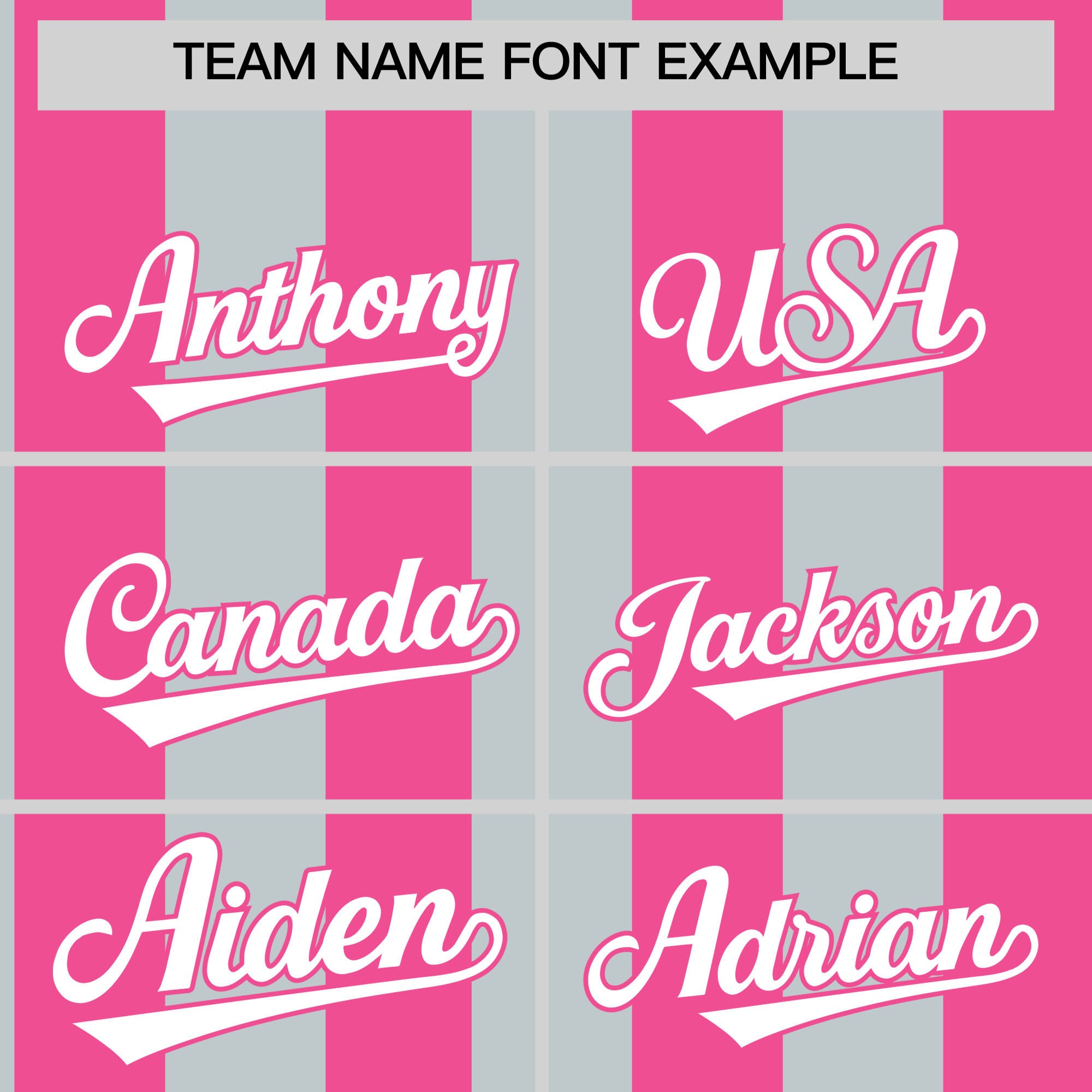 Custom Silver Pink Stripe Fashion Authentic Two-Button Baseball Jersey| KXKSHOP