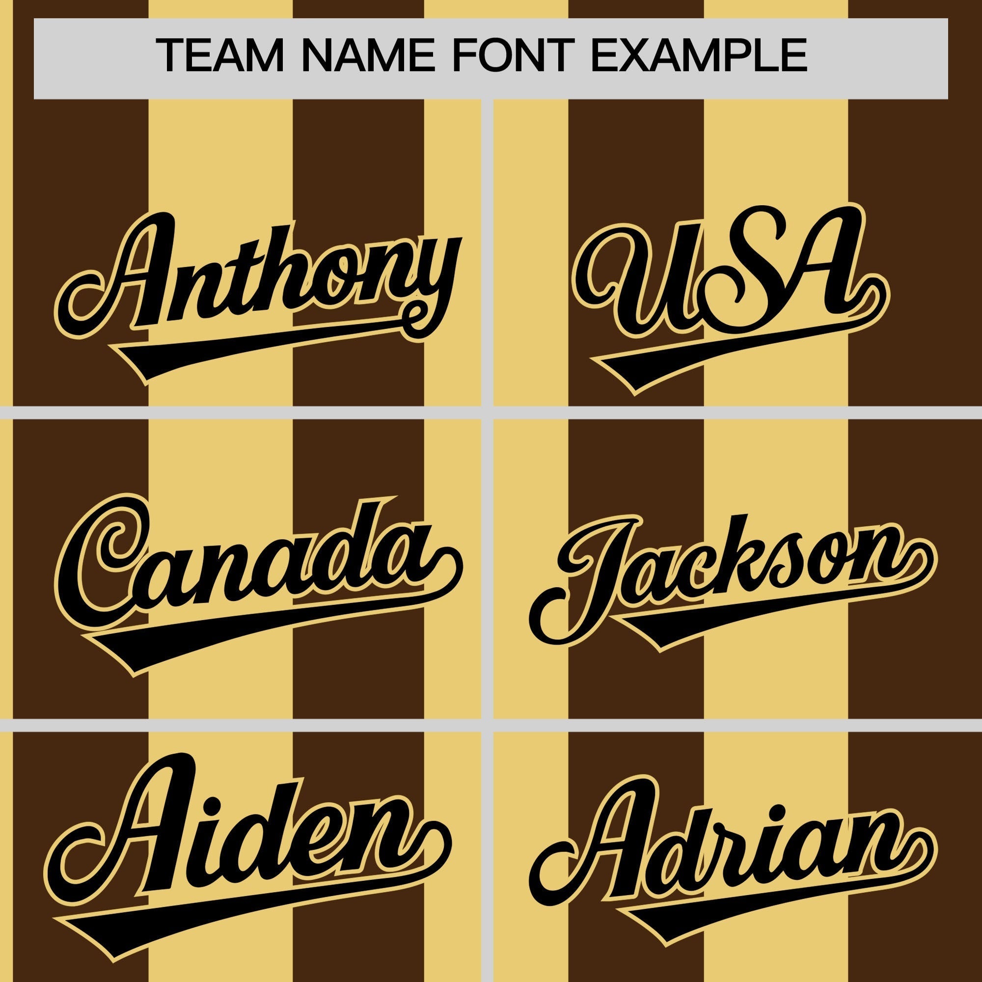 Custom Brown Khaki Stripe Fashion Authentic Two-Button Baseball Jersey| KXKSHOP