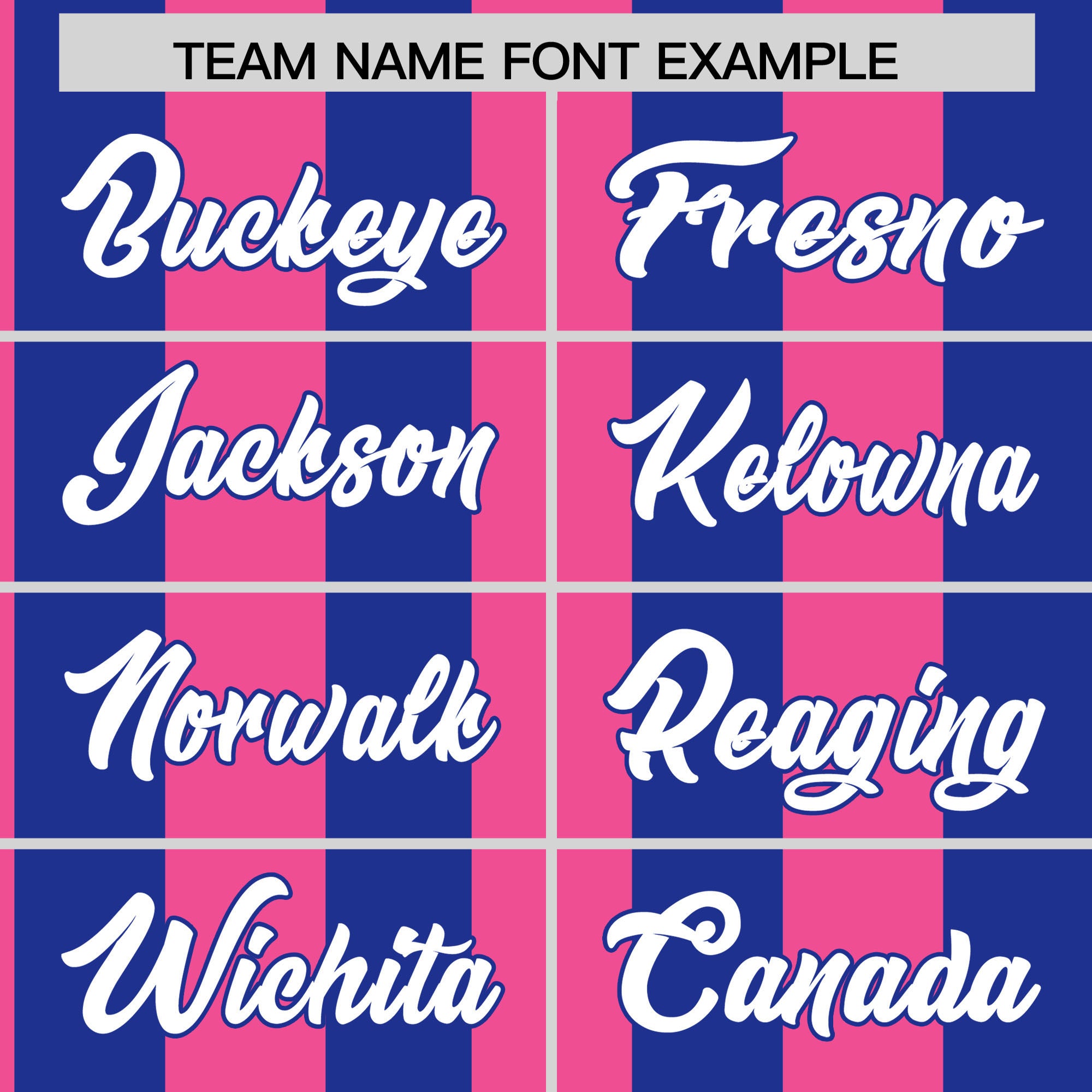Custom Royal Pink Stripe Fashion Authentic Two-Button Baseball Jersey| KXKSHOP