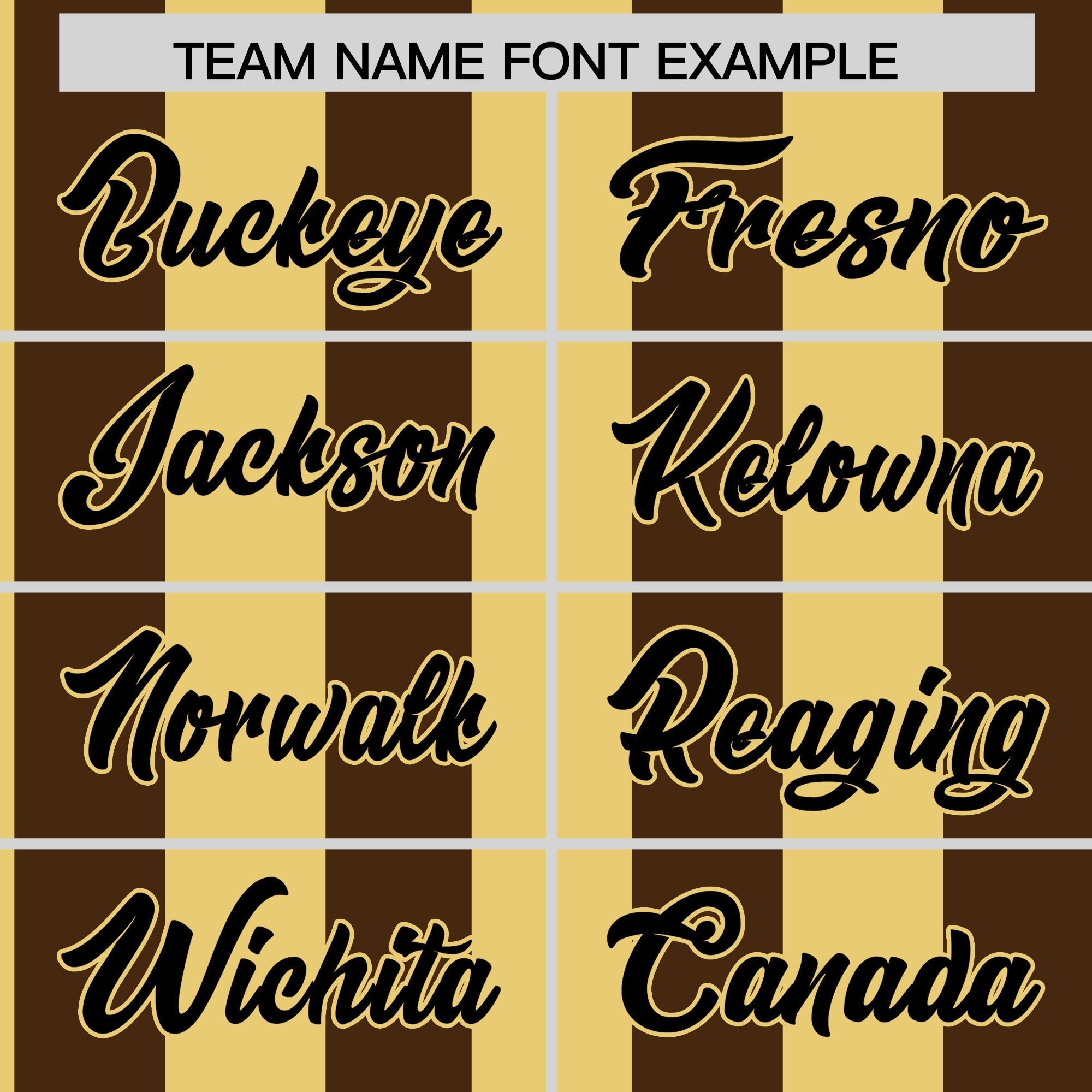 Custom Brown Khaki Stripe Fashion Authentic Two-Button Softball Jersey