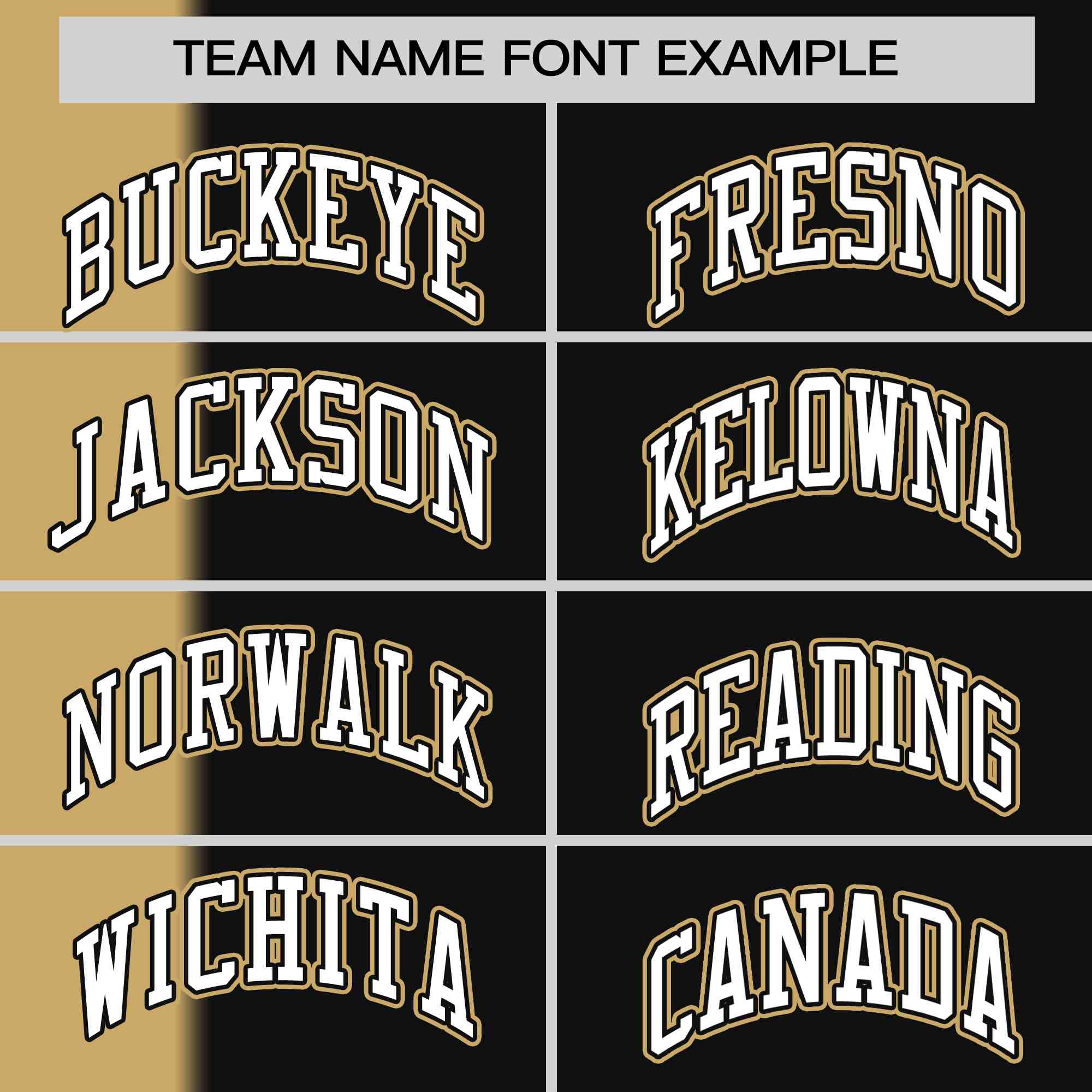 Custom Old Gold Black Gradient Stripe Fashion Authentic Two-Button Softball Jersey