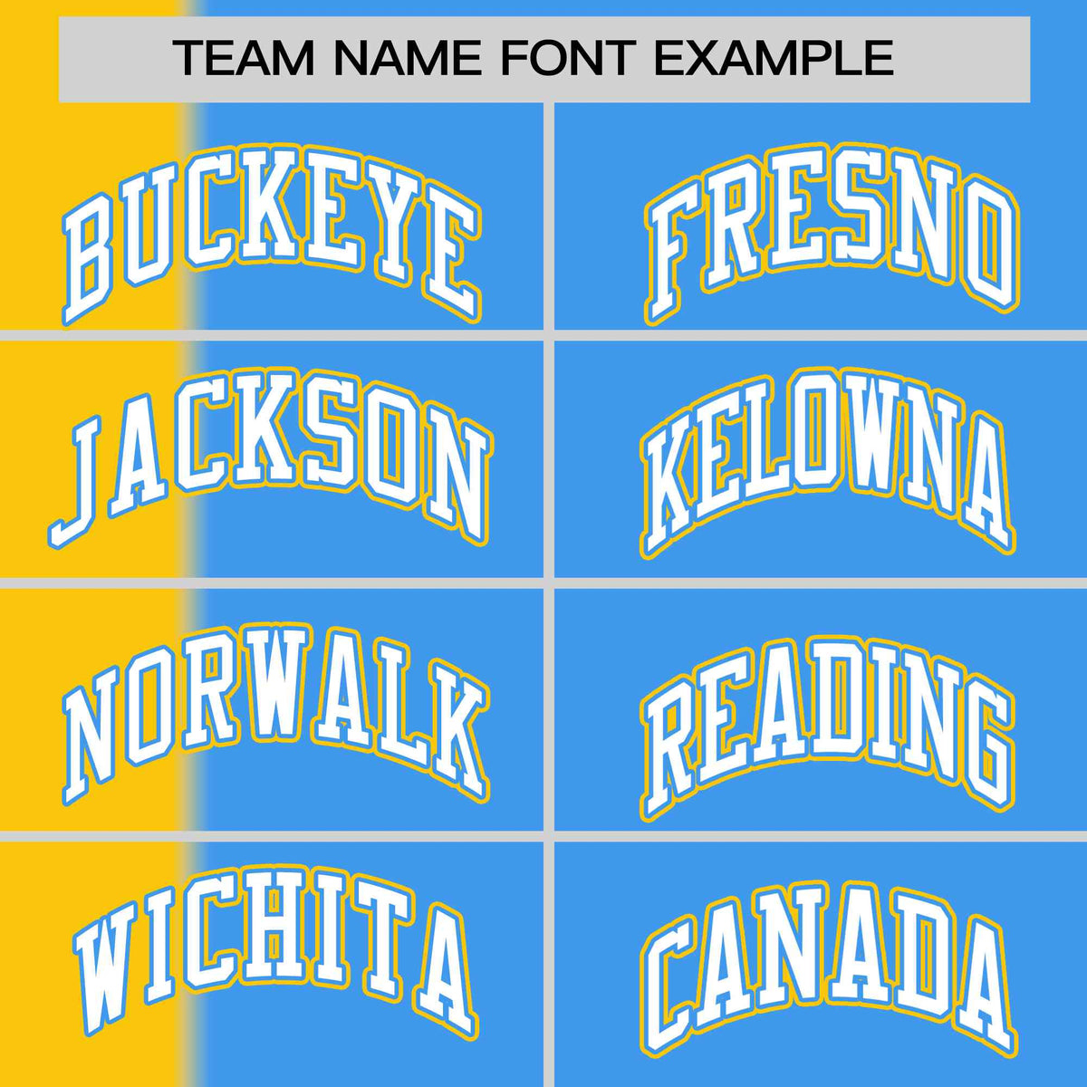 Custom Gold Powder Blue Gradient Stripe Fashion Authentic Two-Button Softball Jersey