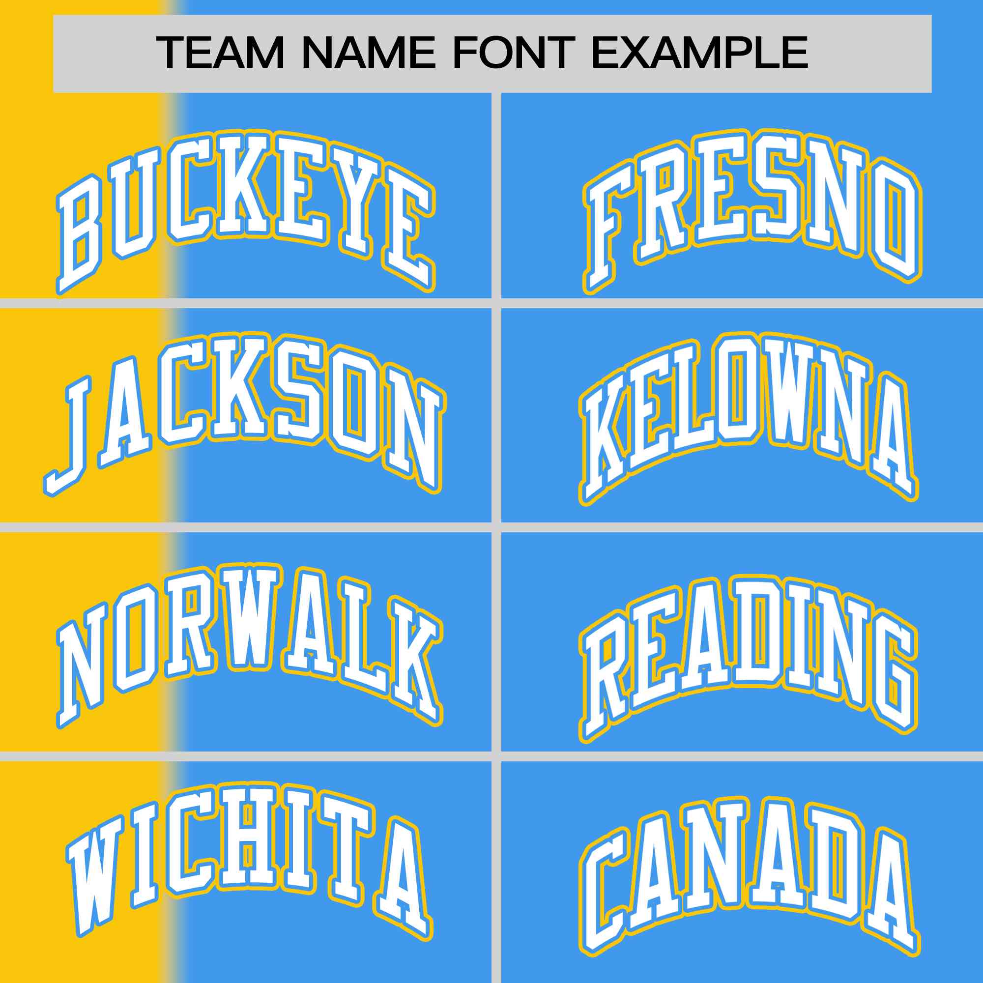 Custom Gold Powder Blue Gradient Stripe Fashion Authentic Two-Button Softball Jersey