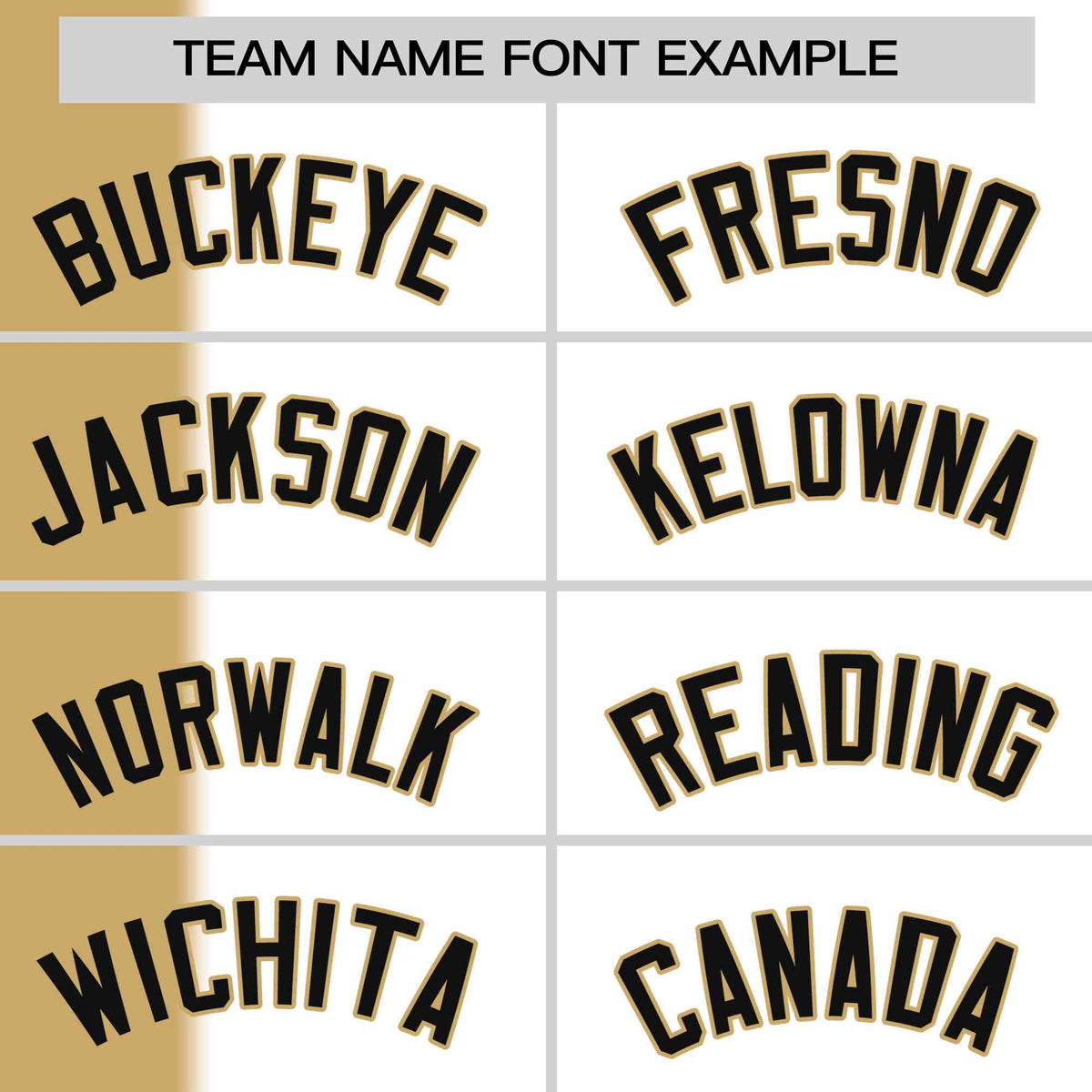 Custom Old Gold White-Black Gradient Stripe Fashion Authentic Two-Button Softball Jersey