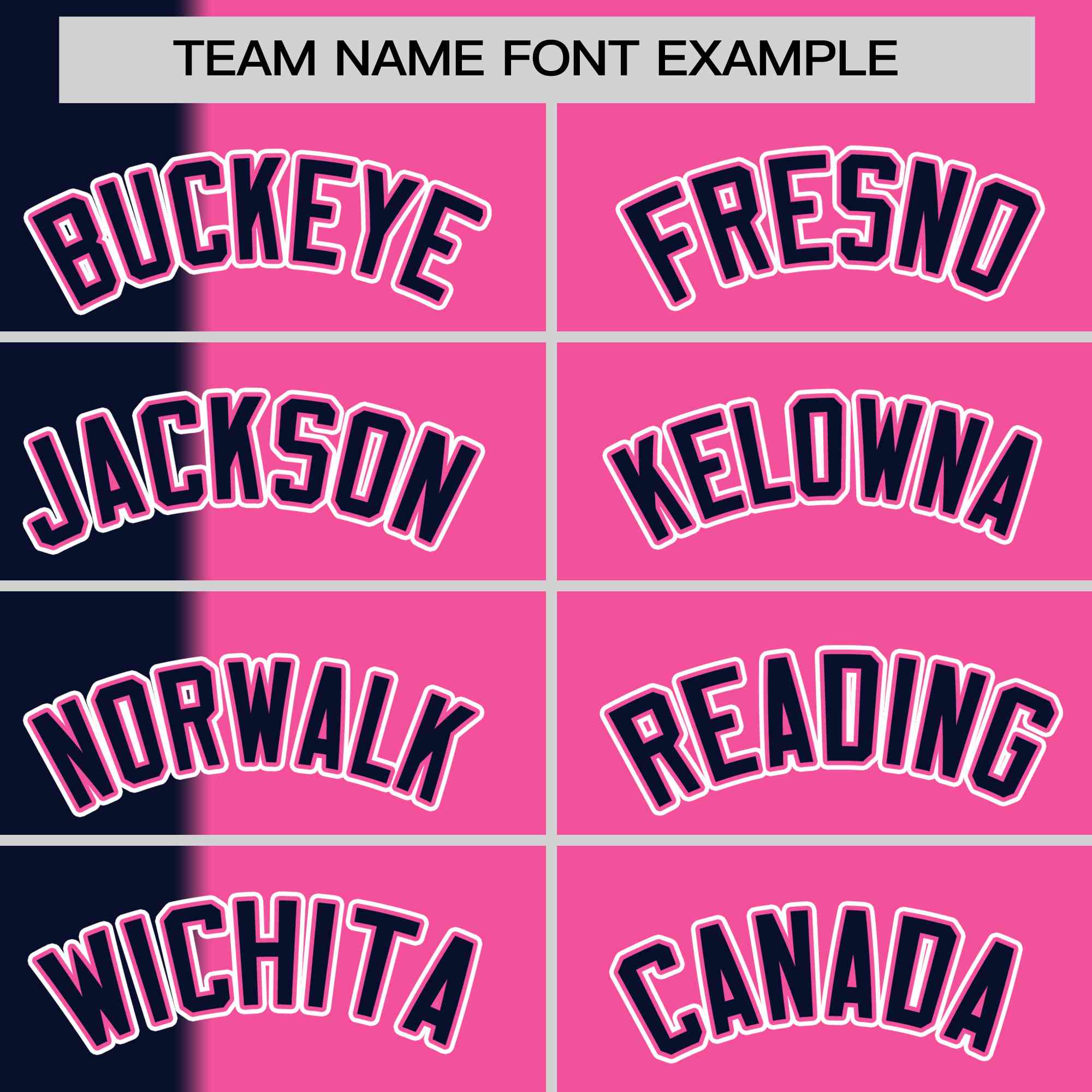 Custom Navy Pink Gradient Stripe Fashion Authentic Two-Button Softball Jersey