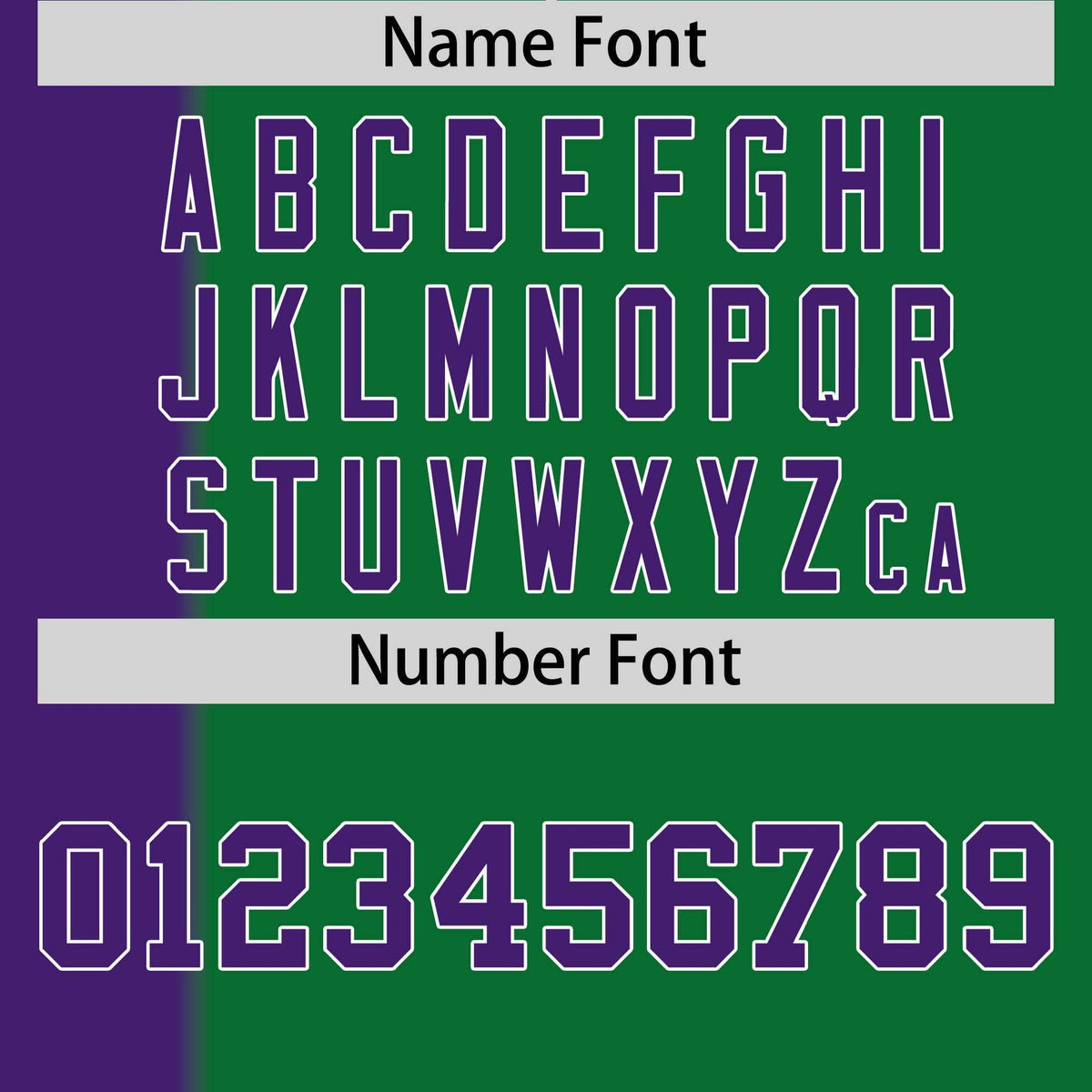 Custom Purple Kelly Green Gradient Stripe Fashion Authentic Two-Button Softball Jersey