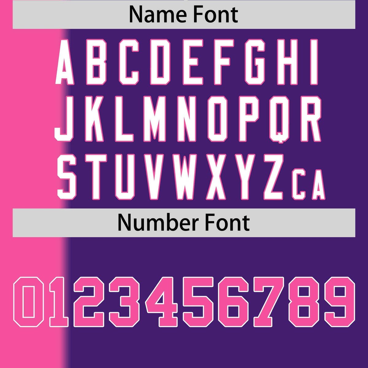 Custom Pink Purple Gradient Stripe Fashion Authentic Two-Button Softball Jersey