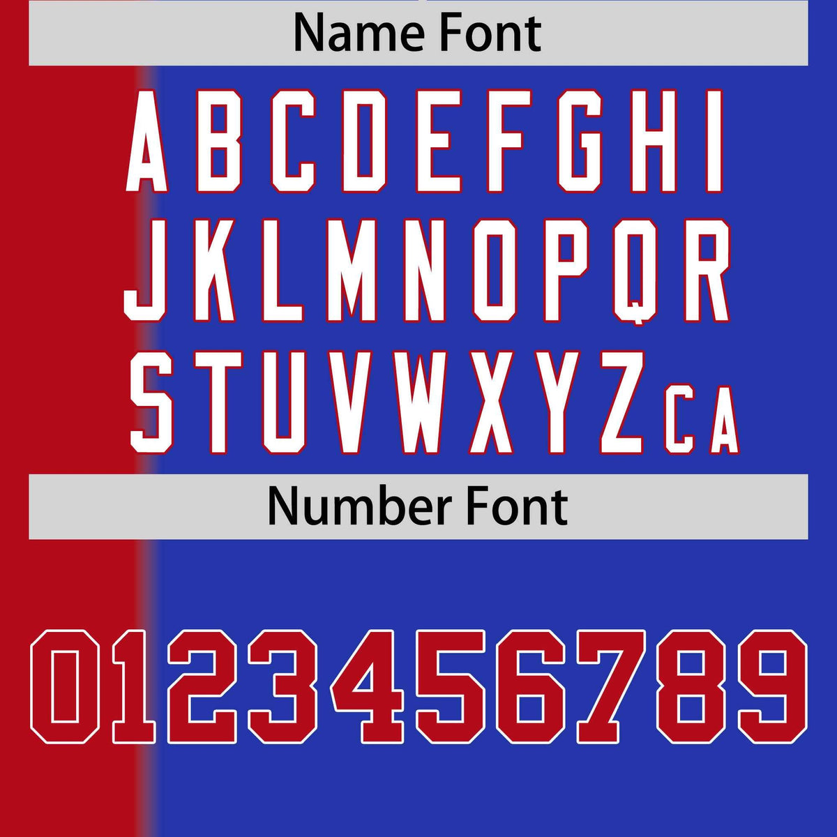 Custom Red Royal Gradient Stripe Fashion Authentic Two-Button Softball Jersey