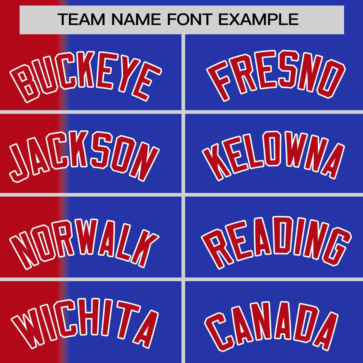 Custom Red Royal Gradient Stripe Fashion Authentic Two-Button Softball Jersey