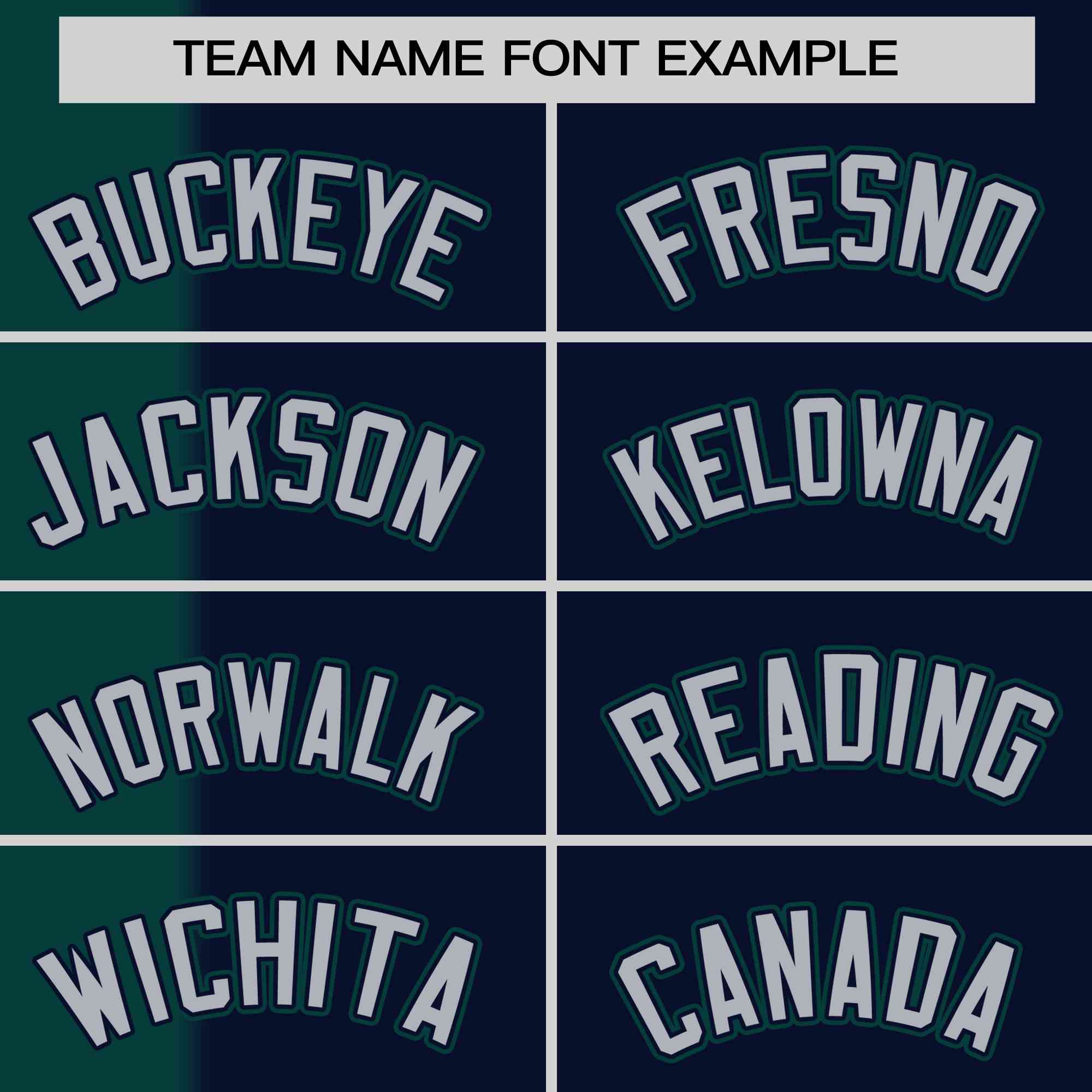 Custom Midnight Green Navy Gradient Stripe Fashion Authentic Two-Button Softball Jersey