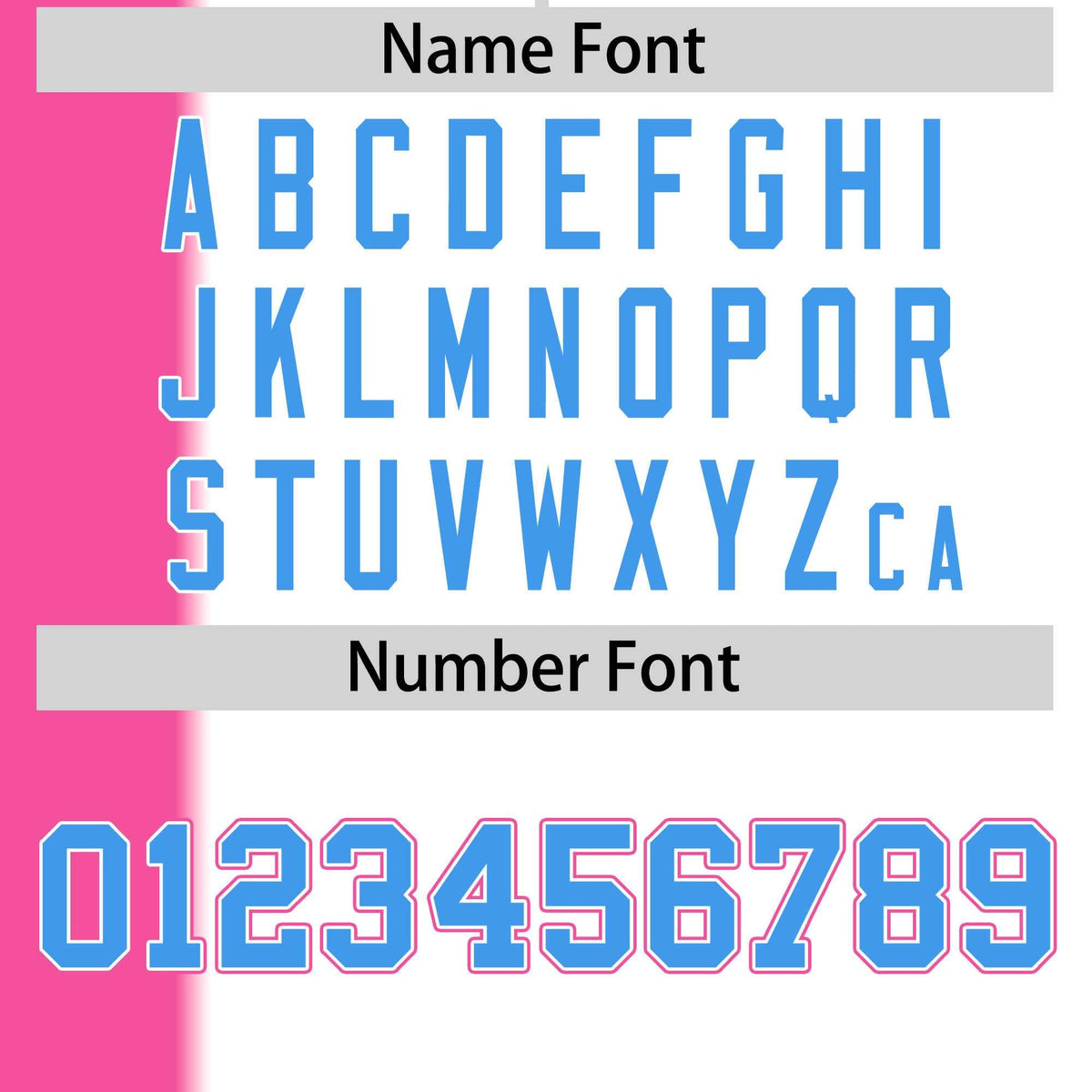 Custom Pink White-Powder Blue Gradient Stripe Fashion Authentic Two-Button Softball Jersey