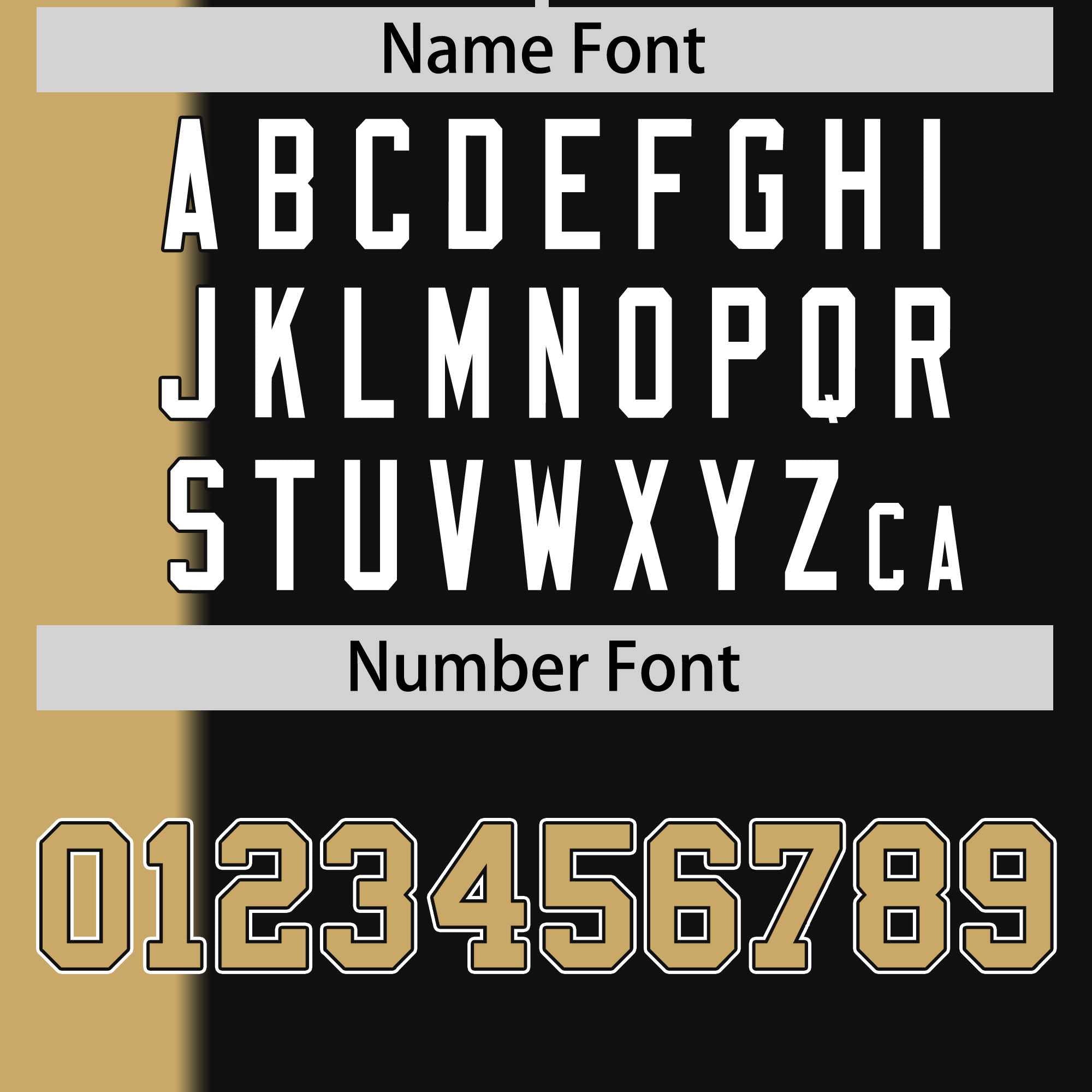 Custom Old Gold Black Gradient Stripe Fashion Authentic Two-Button Softball Jersey