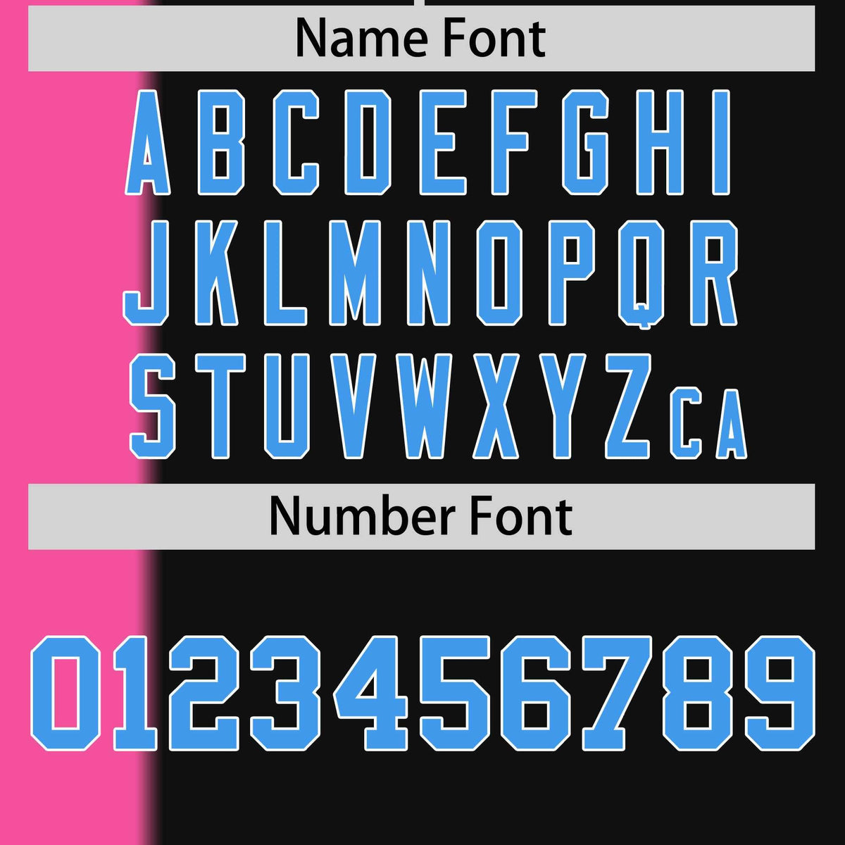 Custom Pink Black-Powder Blue Gradient Stripe Fashion Authentic Two-Button Softball Jersey