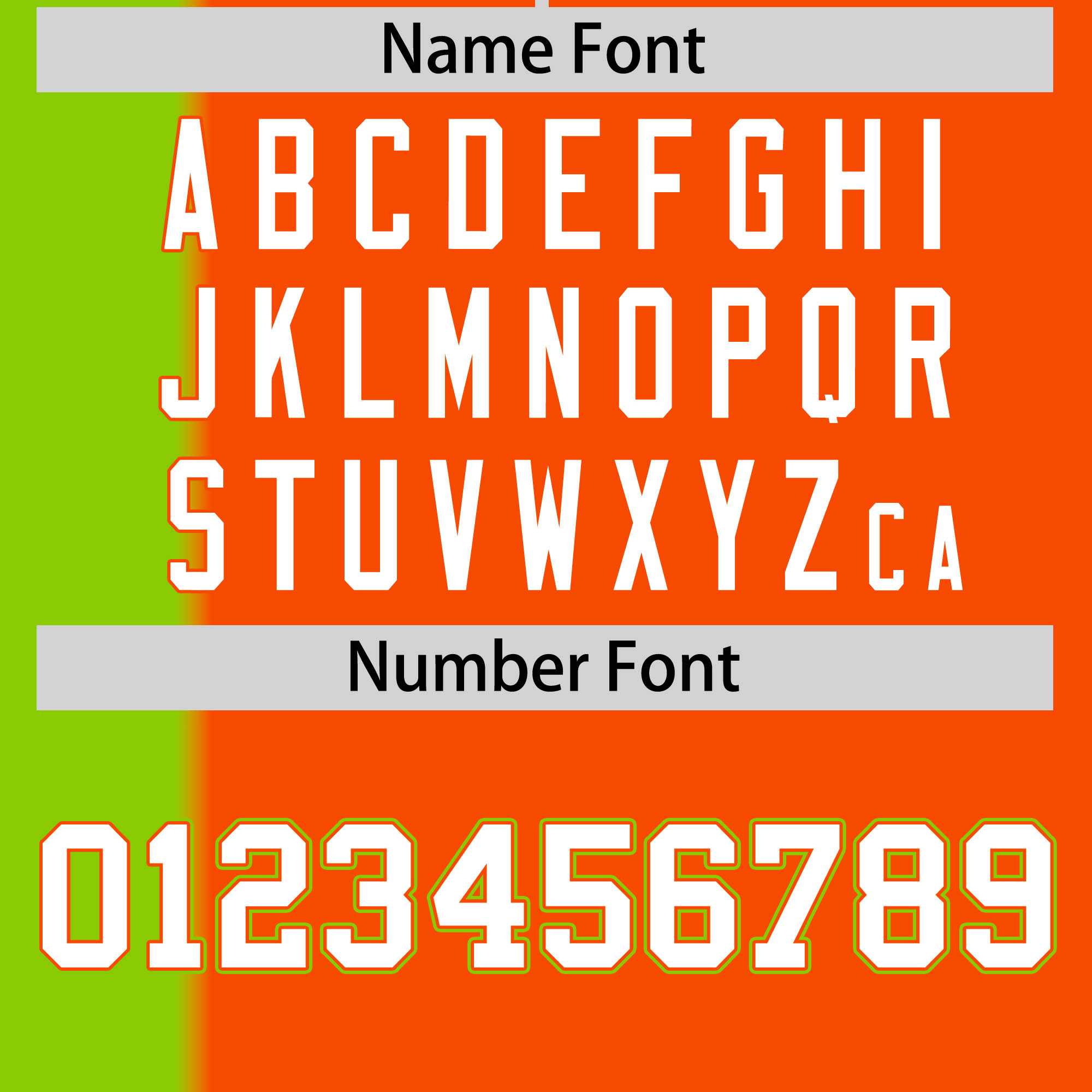 Custom Neon Green Orange Gradient Stripe Fashion Authentic Two-Button Softball Jersey