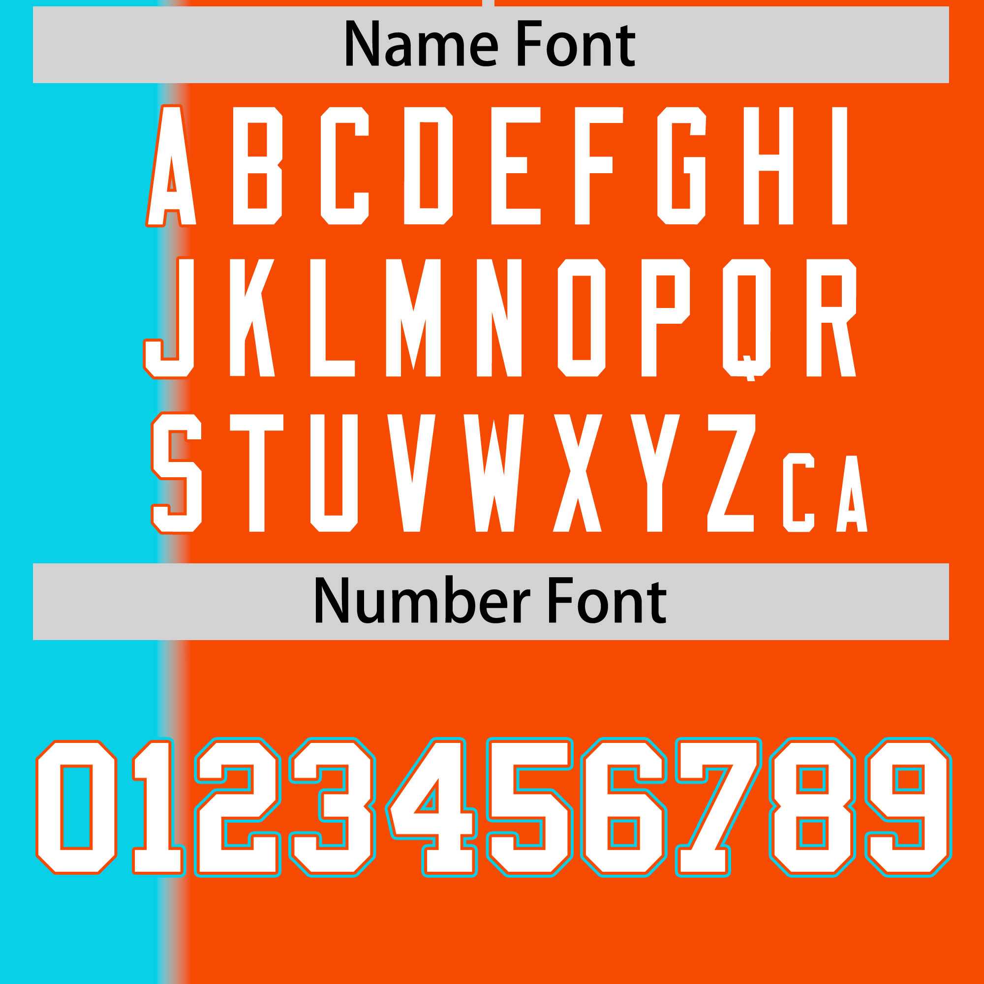 Custom Sky Blue Orange Gradient Stripe Fashion Authentic Two-Button Softball Jersey