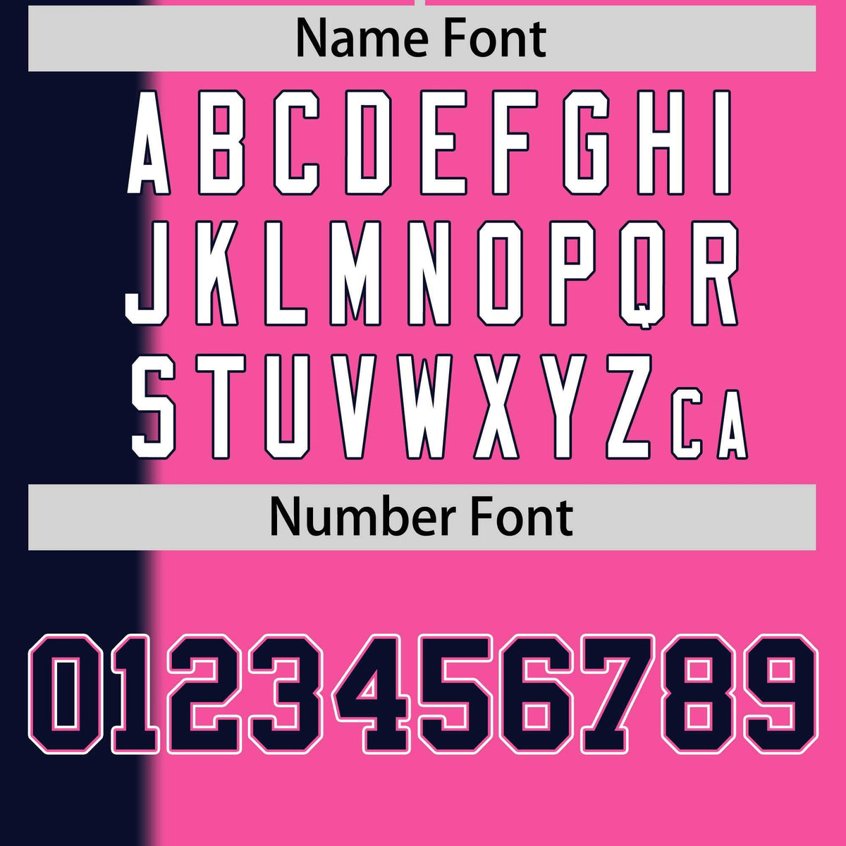 Custom Navy Pink Gradient Stripe Fashion Authentic Two-Button Softball Jersey