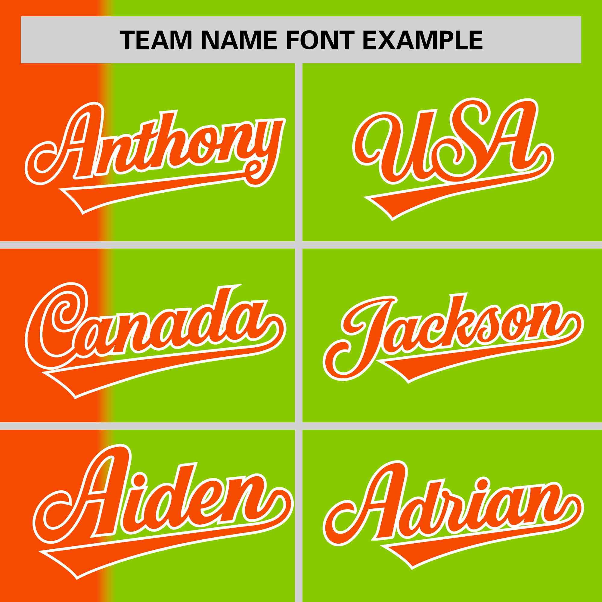 Custom Orange Neon Green Gradient Stripe Fashion Authentic Two-Button Softball Jersey