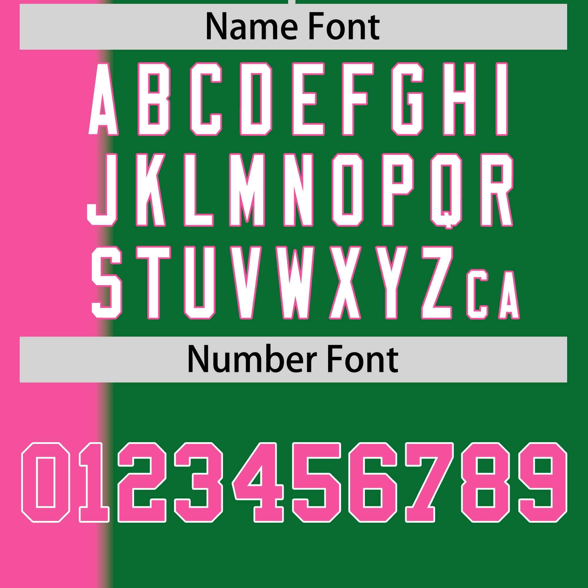 Custom Pink Kelly Green Gradient Stripe Fashion Authentic Two-Button Softball Jersey