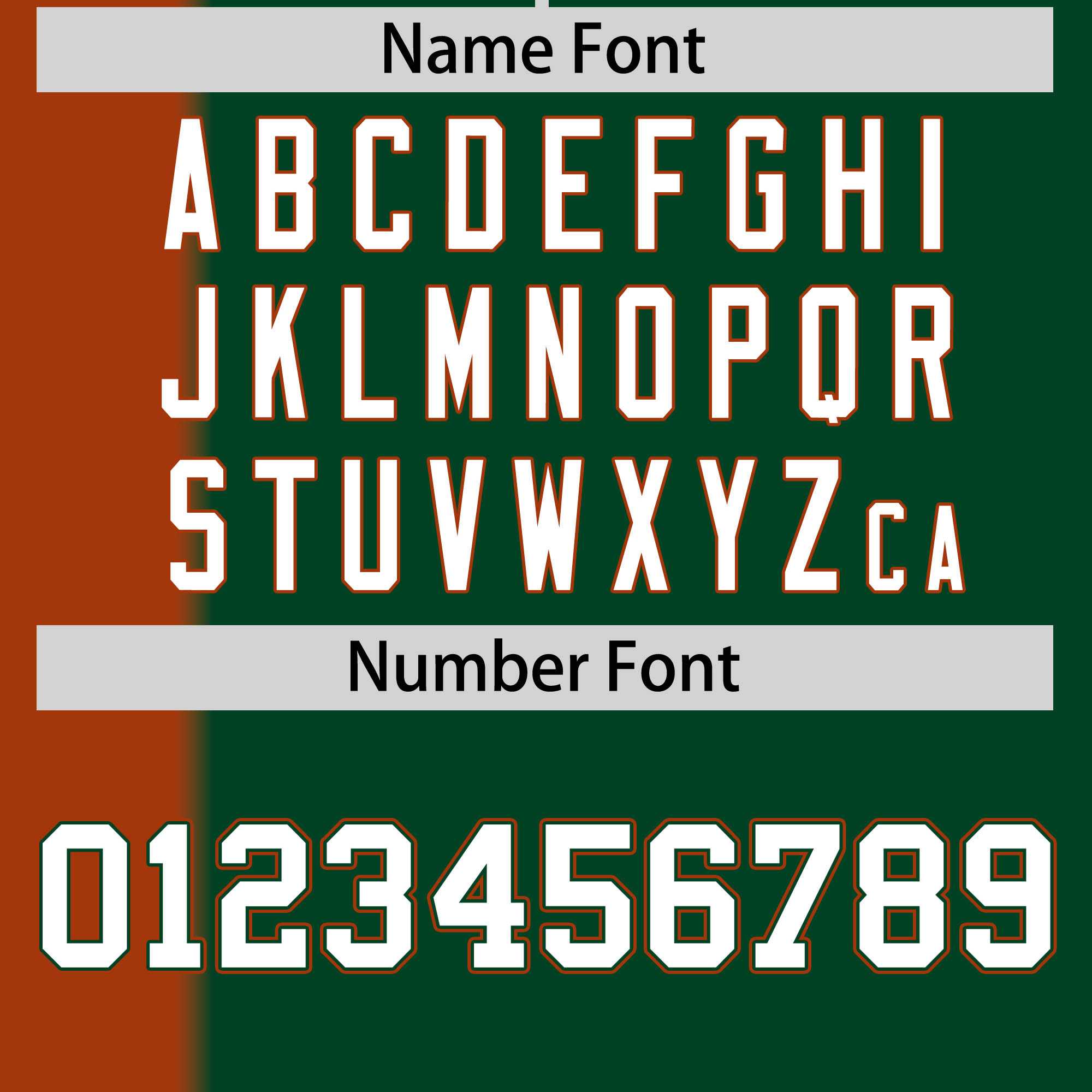 Custom Texas Orange Green Gradient Stripe Fashion Authentic Two-Button Softball Jersey