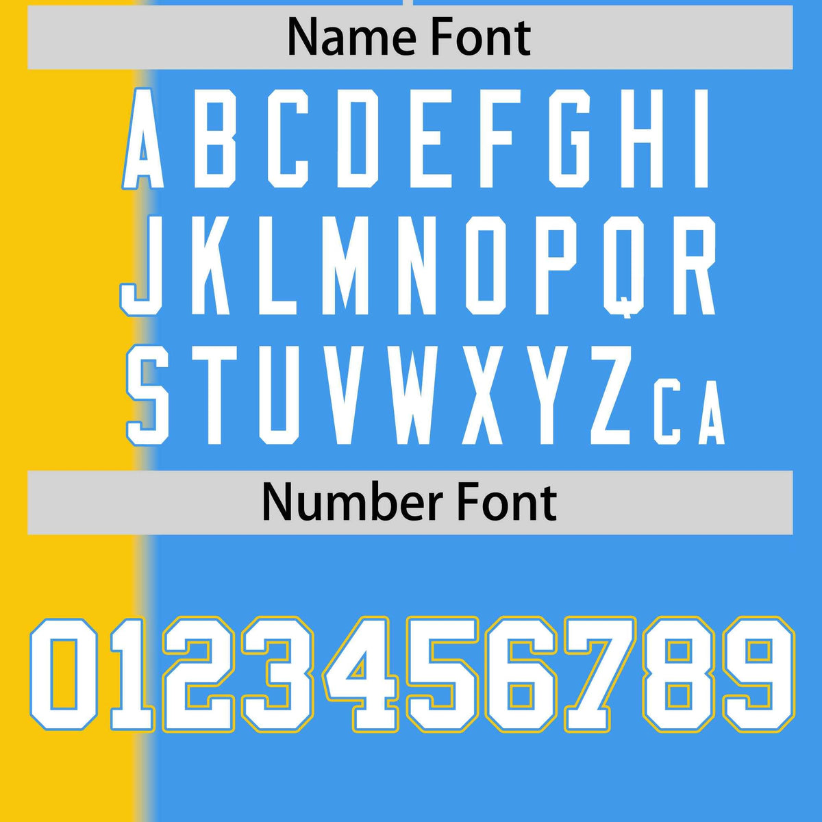 Custom Gold Powder Blue Gradient Stripe Fashion Authentic Two-Button Softball Jersey