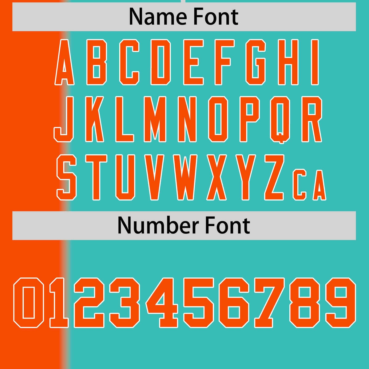 Custom Orange Aqua Gradient Stripe Fashion Authentic Two-Button Softball Jersey