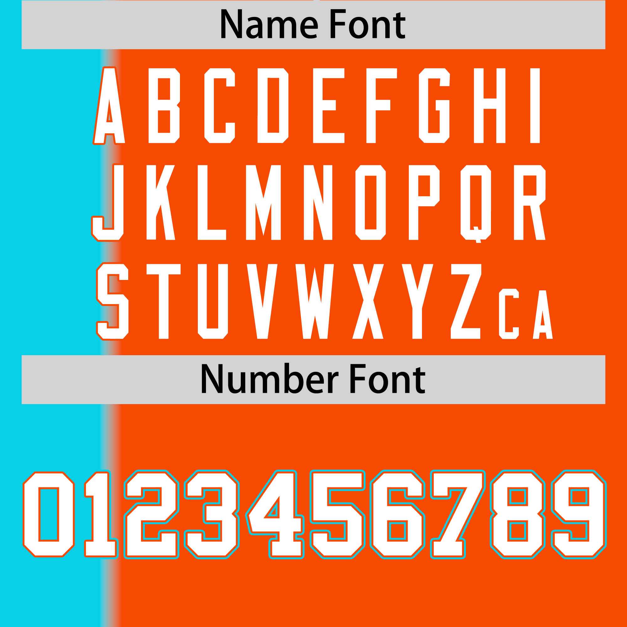 Custom Sky Blue Orange Gradient Stripe Fashion Authentic Two-Button Softball Jersey