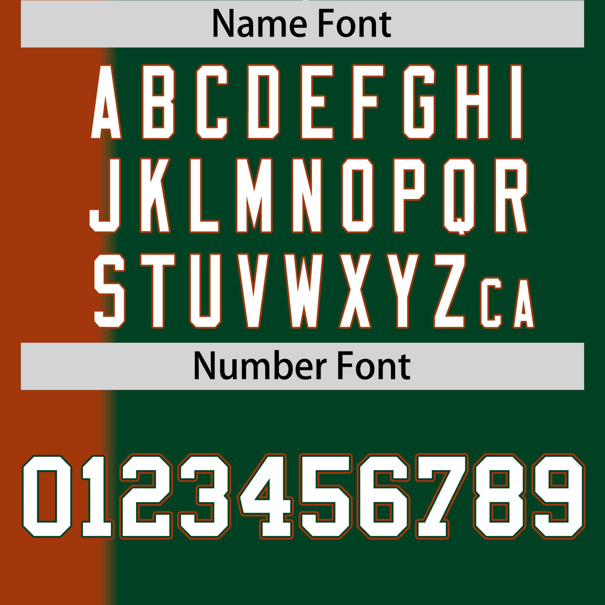 Custom Texas Orange Green Gradient Stripe Fashion Authentic Two-Button Softball Jersey