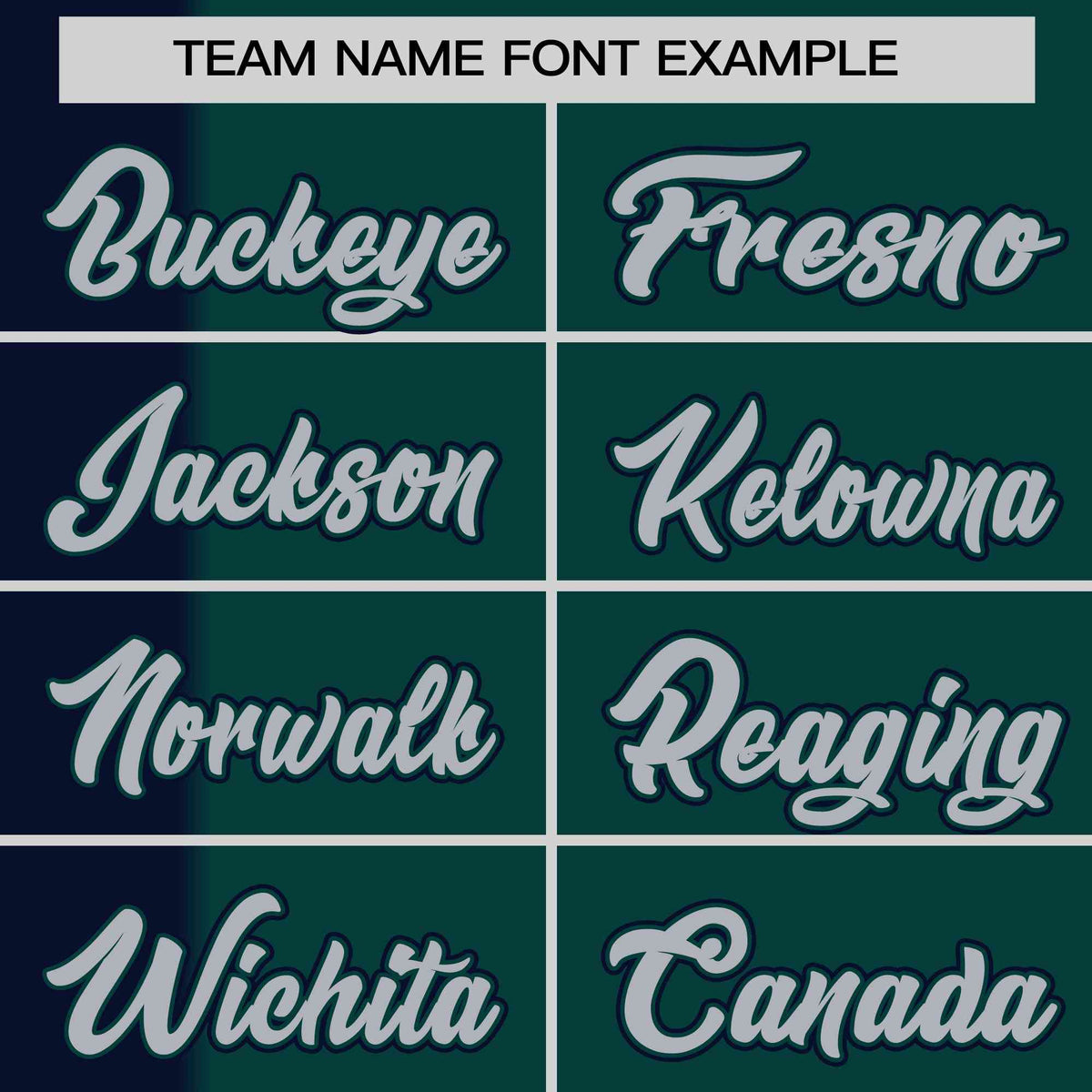 Custom Navy Midnight Green Gradient Stripe Fashion Authentic Two-Button Softball Jersey